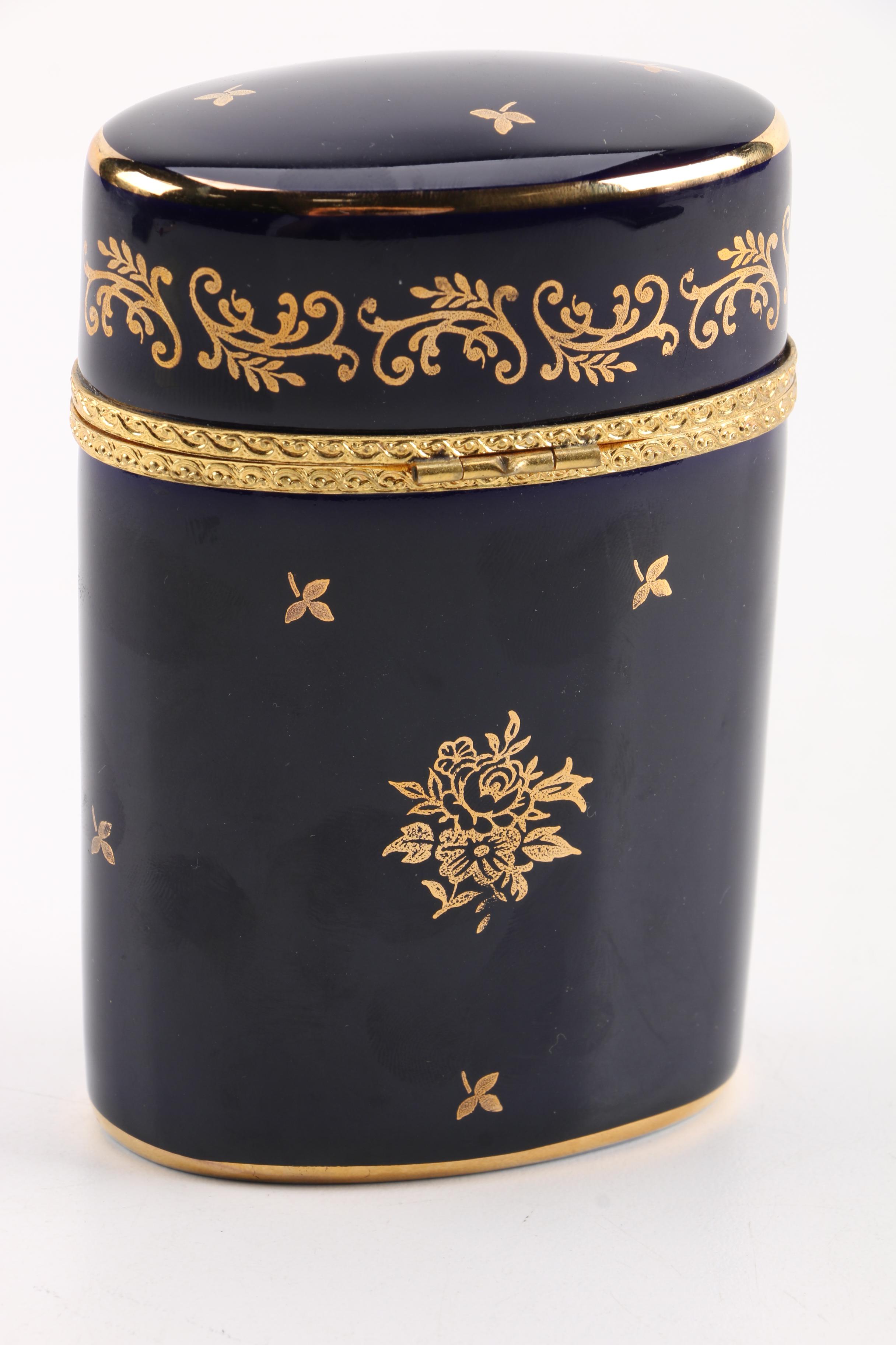 Limoges Porcelain Trinket Box