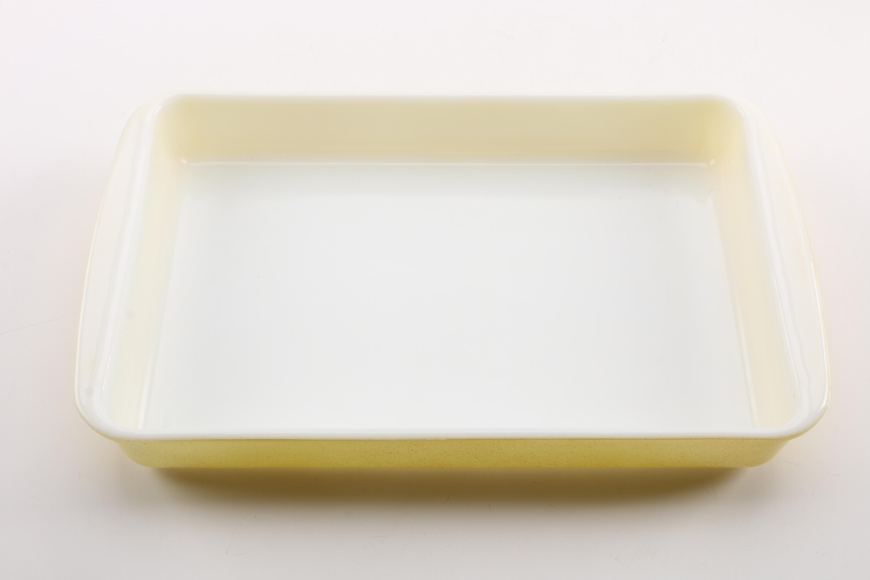 Anchor Hocking Fire King "Jade Ite" Nesting Bowls and Pyrex Casserole