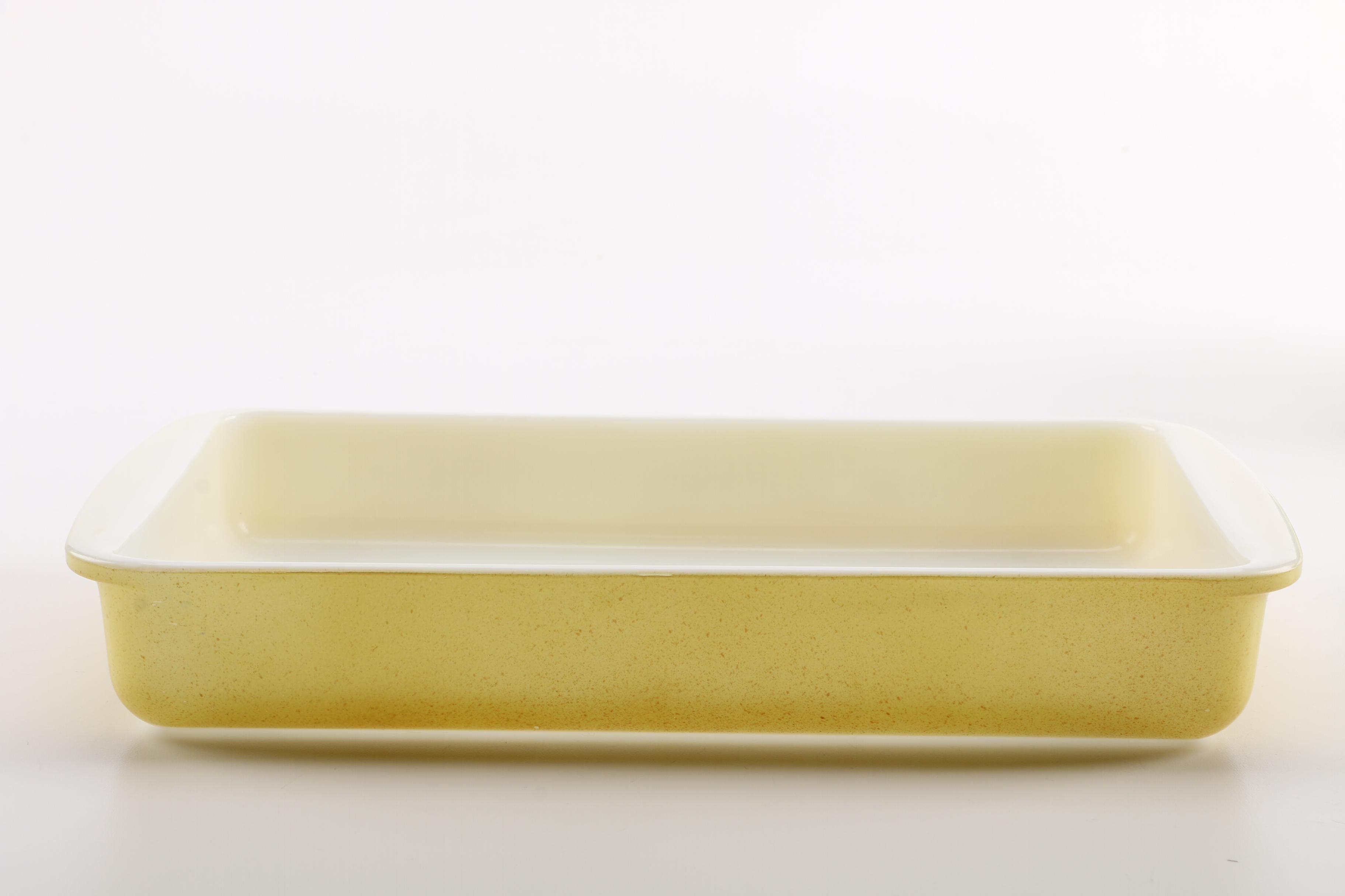 Anchor Hocking Fire King "Jade Ite" Nesting Bowls and Pyrex Casserole