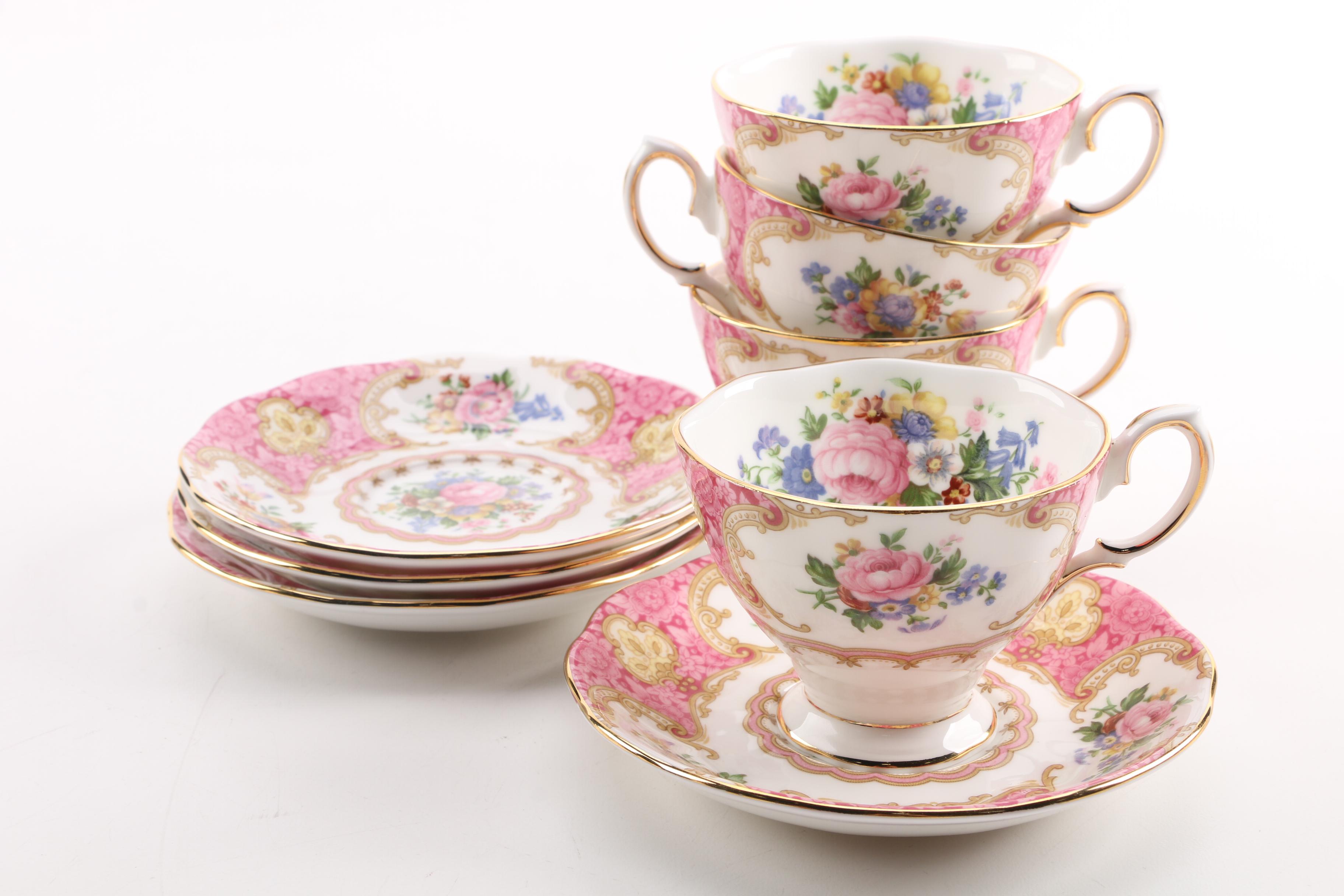 Royal Albert "Lady Carlyle" Bone China Tea Set
