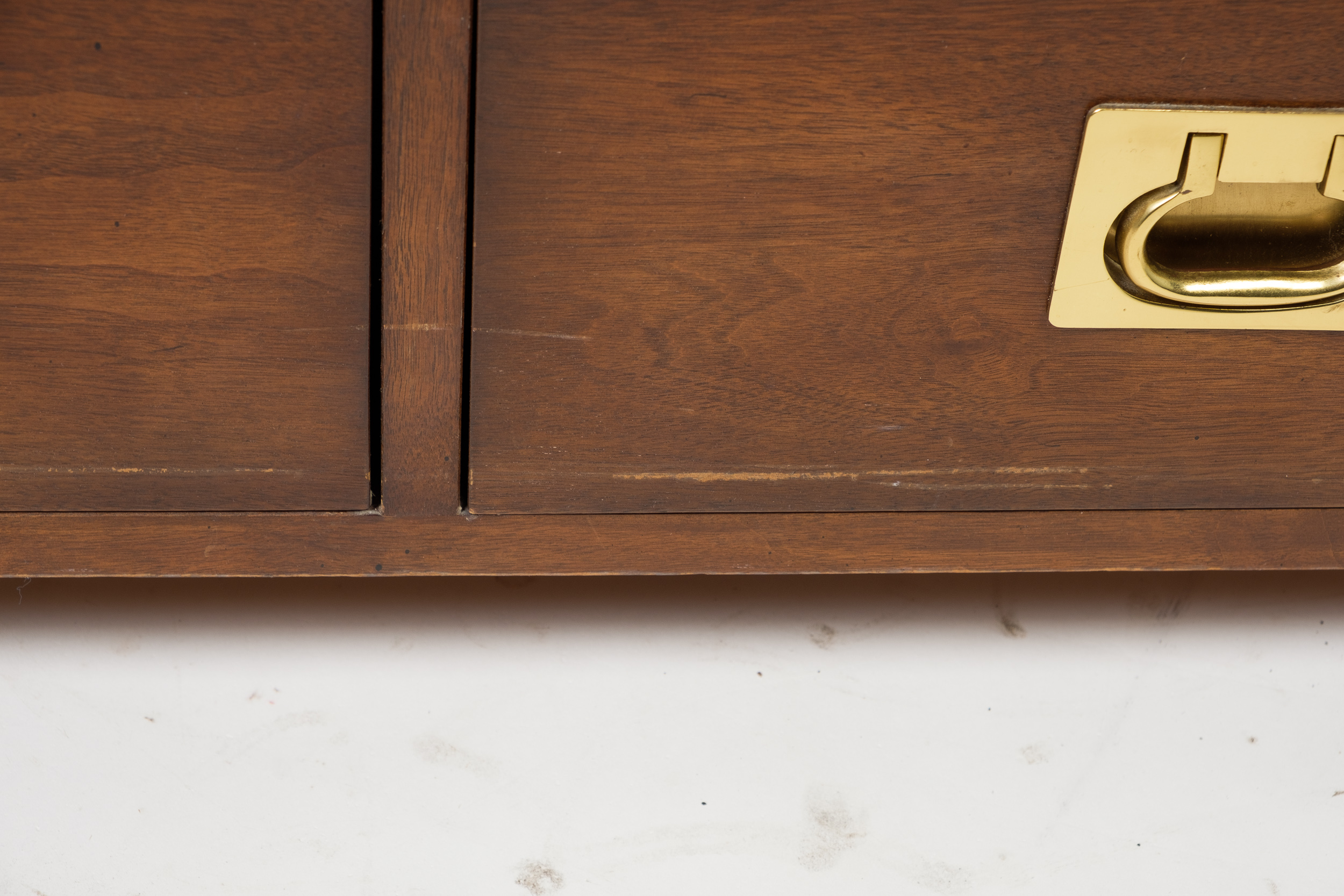 "Regiment" Campaign Style Chest of Drawers by Henredon