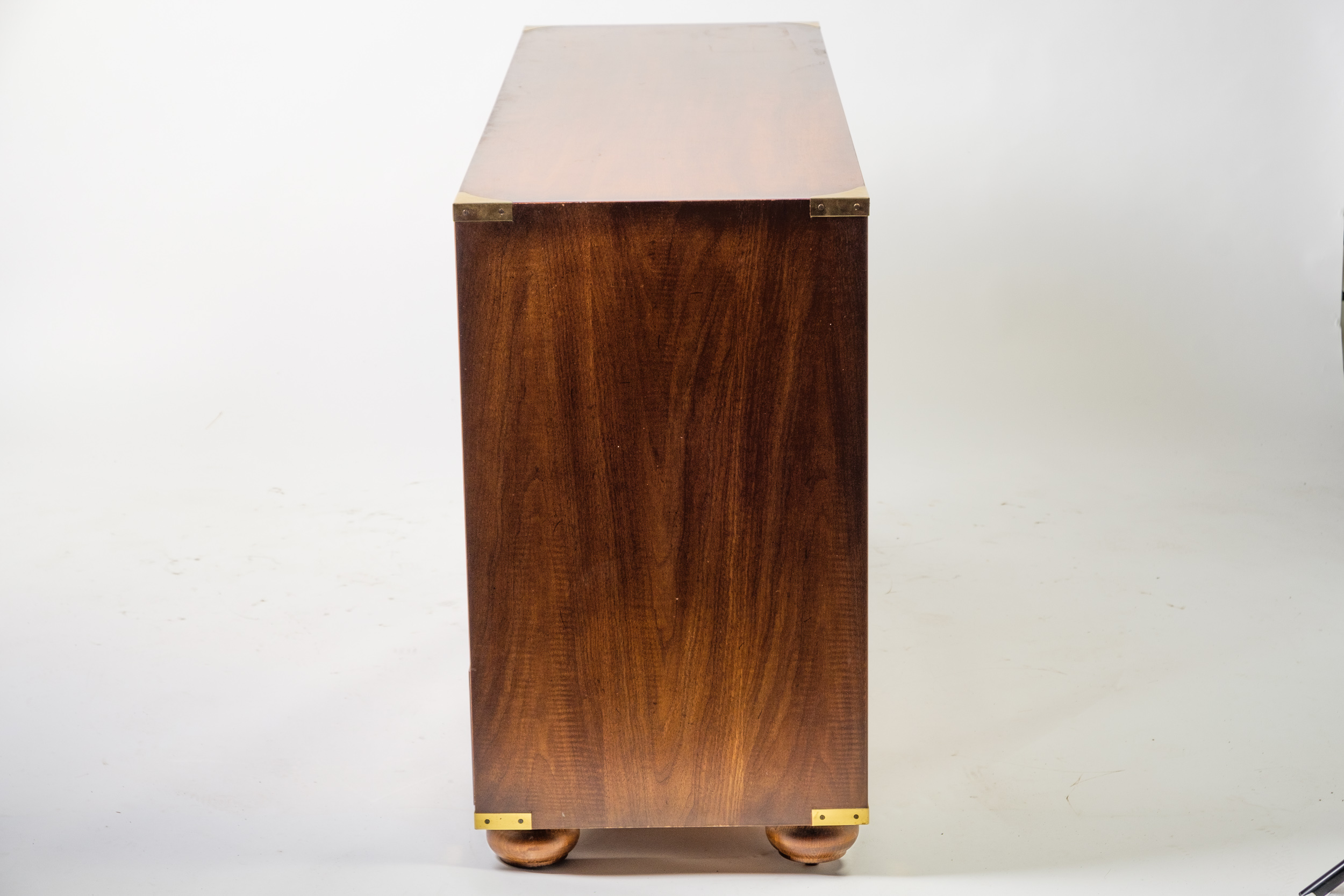 "Regiment" Campaign Style Chest of Drawers by Henredon