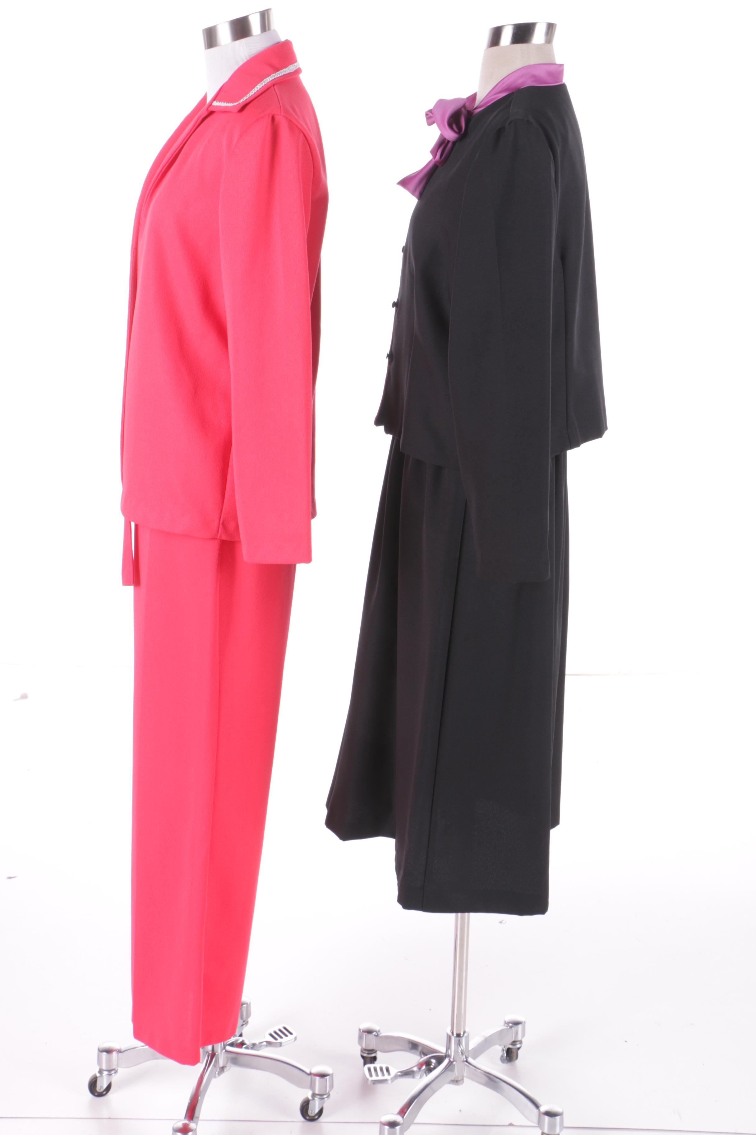 Vintage Jumpsuit and Skirt Suit