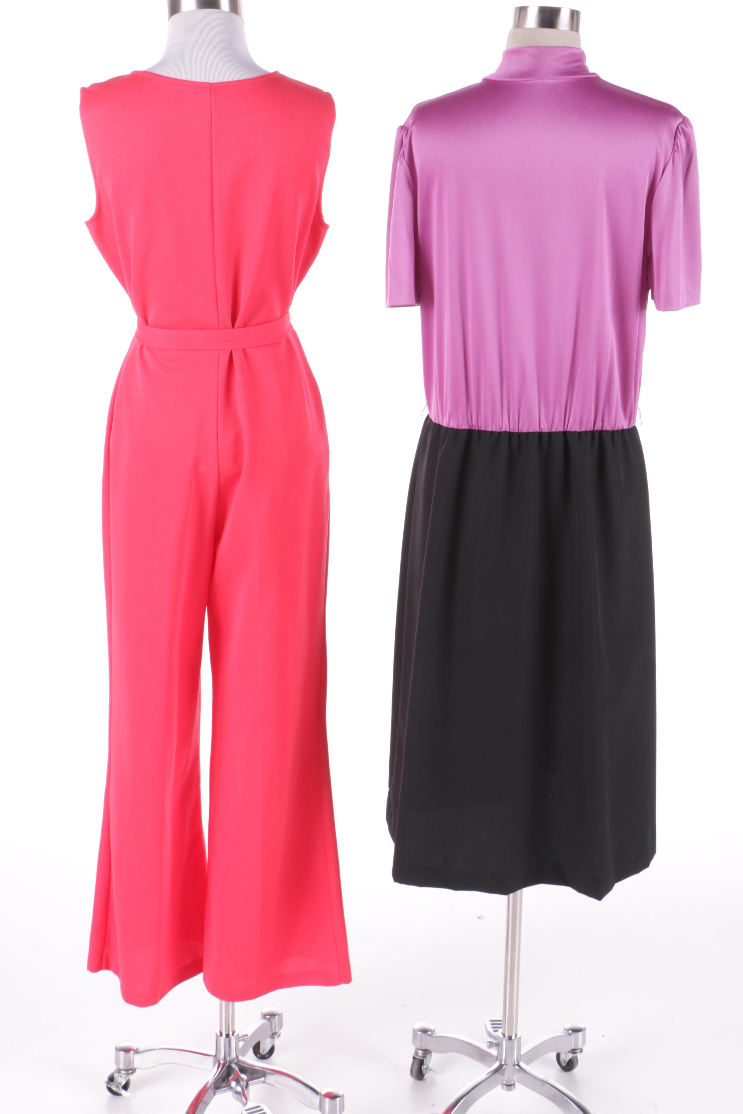 Vintage Jumpsuit and Skirt Suit