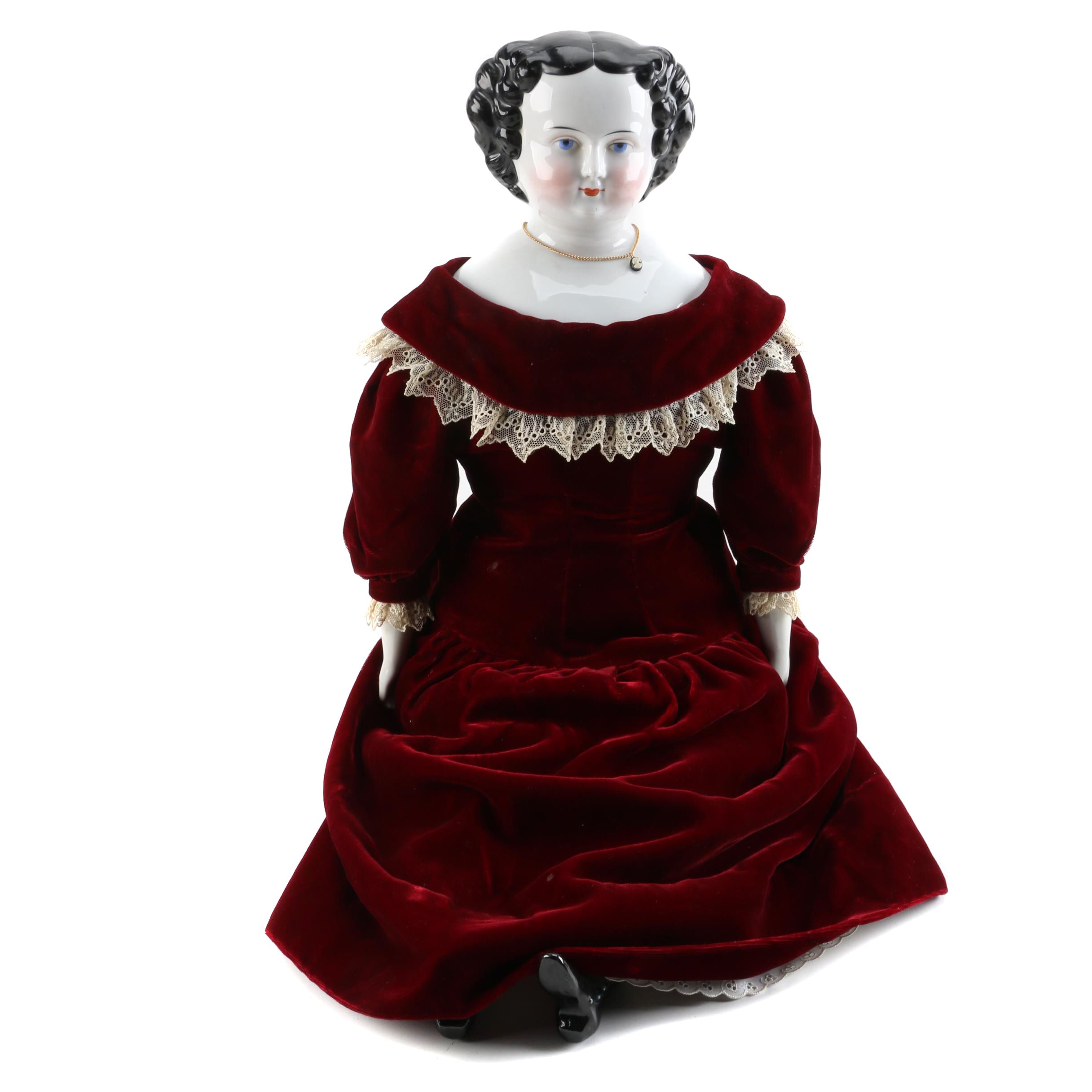 Antique China Head Doll