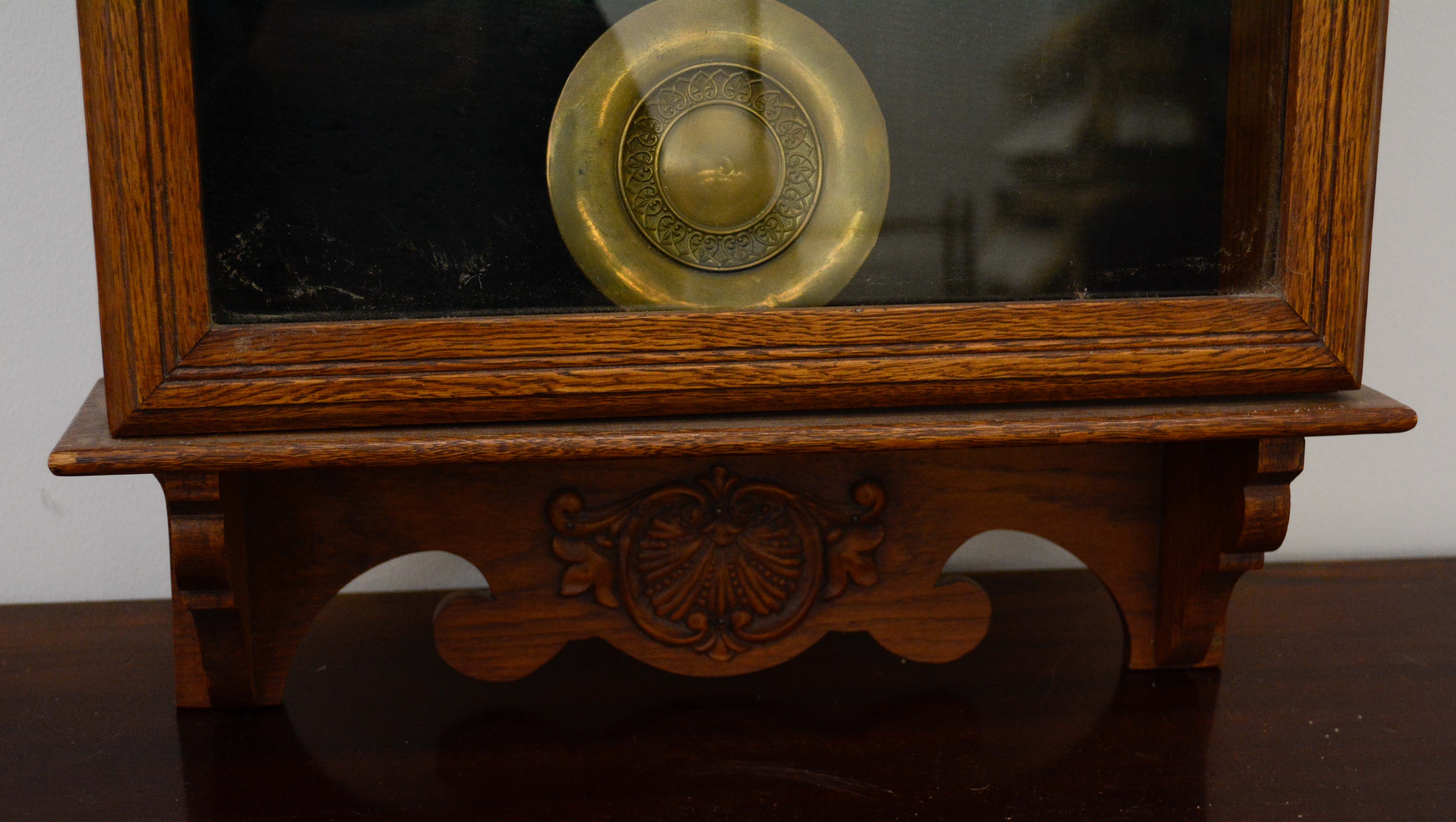 Early 20th Century E. Ingraham "Western Union" Wall Clock