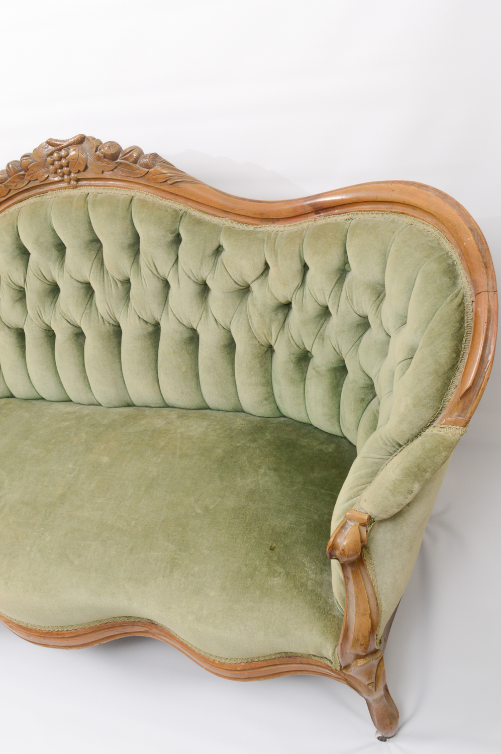Vintage Victorian Style Settee