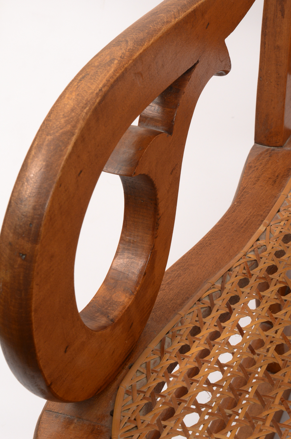 Vintage Cane Rocking Chair