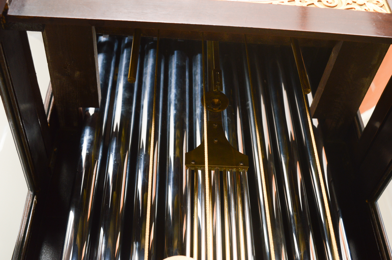 Antique Herschede Hall Clock Company Grandfather Clock