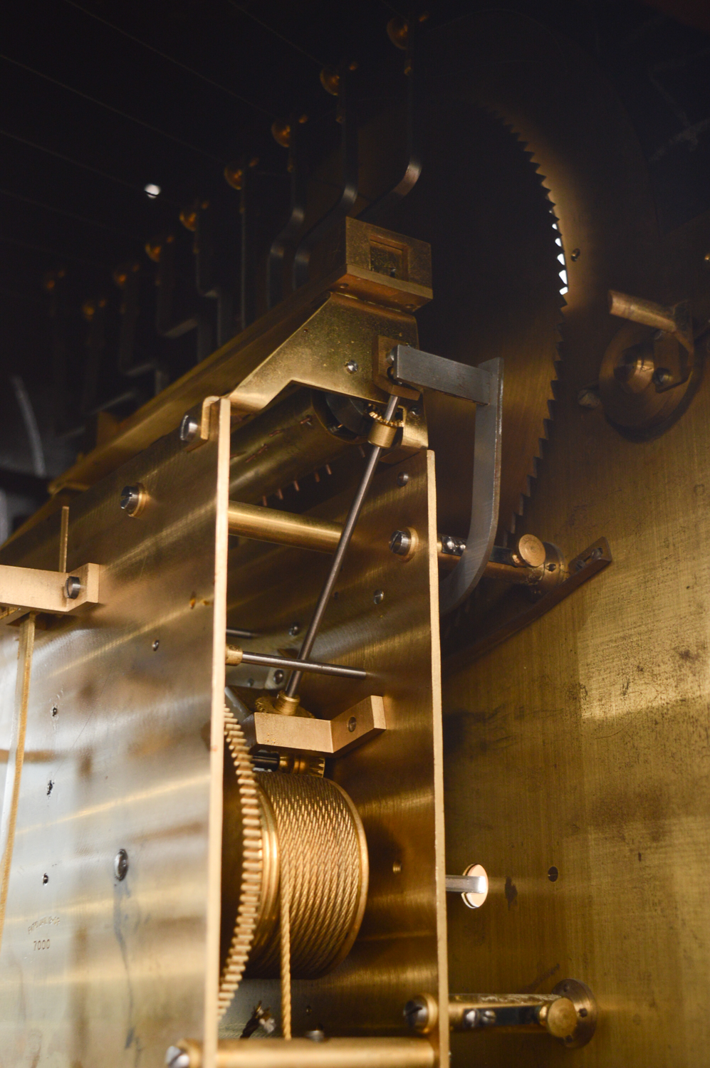 Antique Herschede Hall Clock Company Grandfather Clock