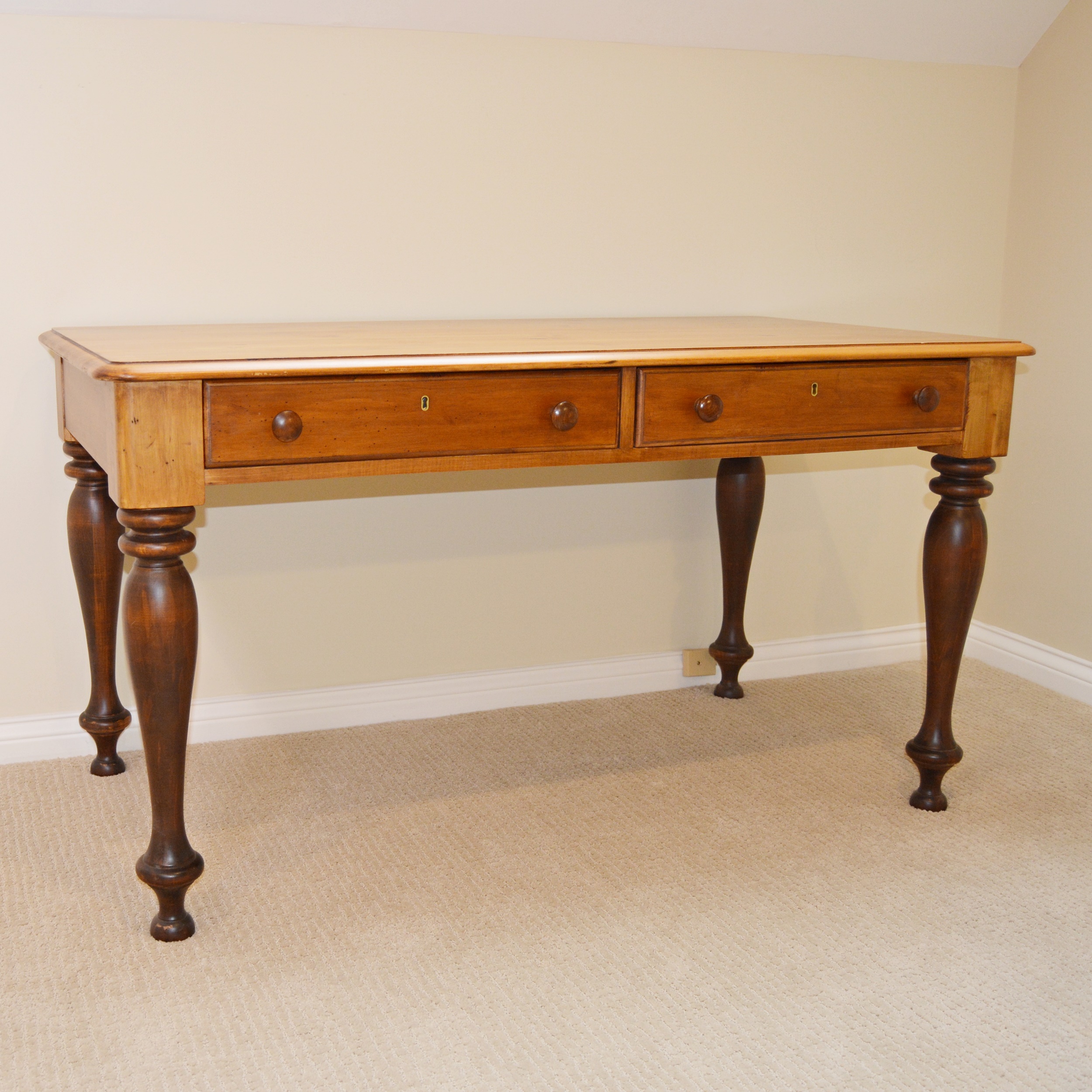 Romweber Pine Writing Desk Designed by Jim Peed