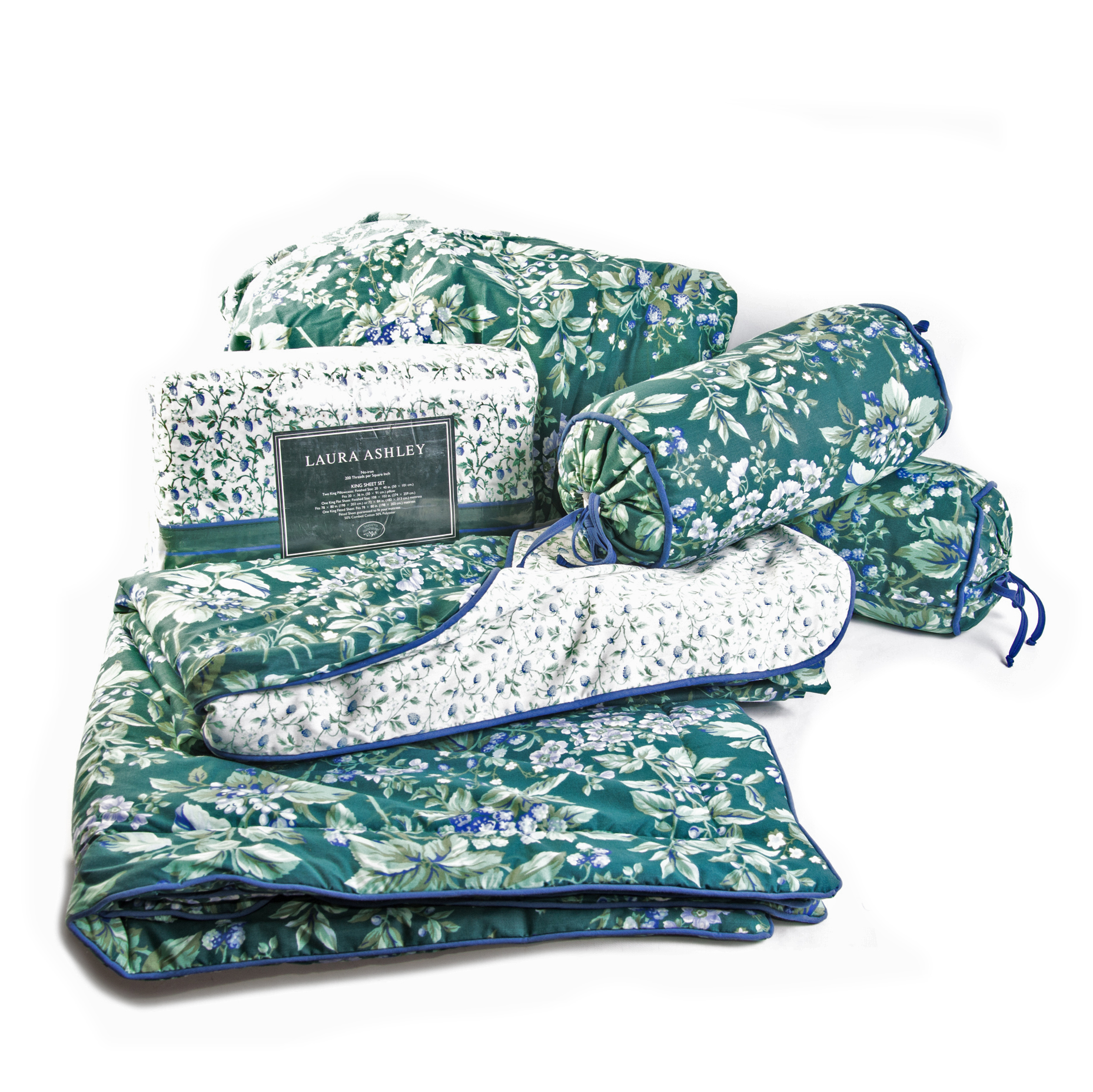 "Bramble" King Size Bedding by Laura Ashley