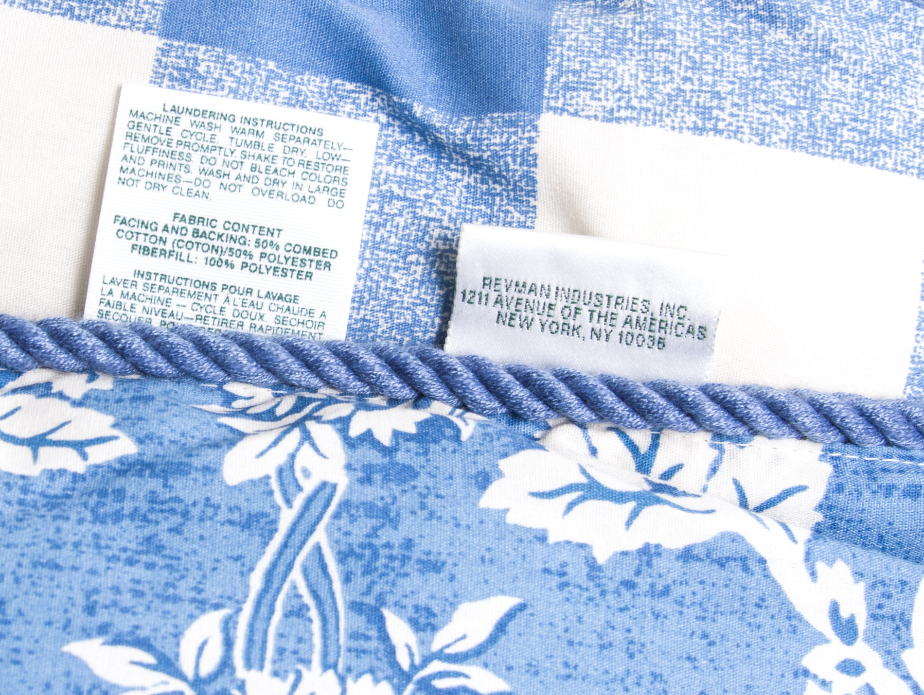 Blue and White Queen Bedding by Laura Ashley