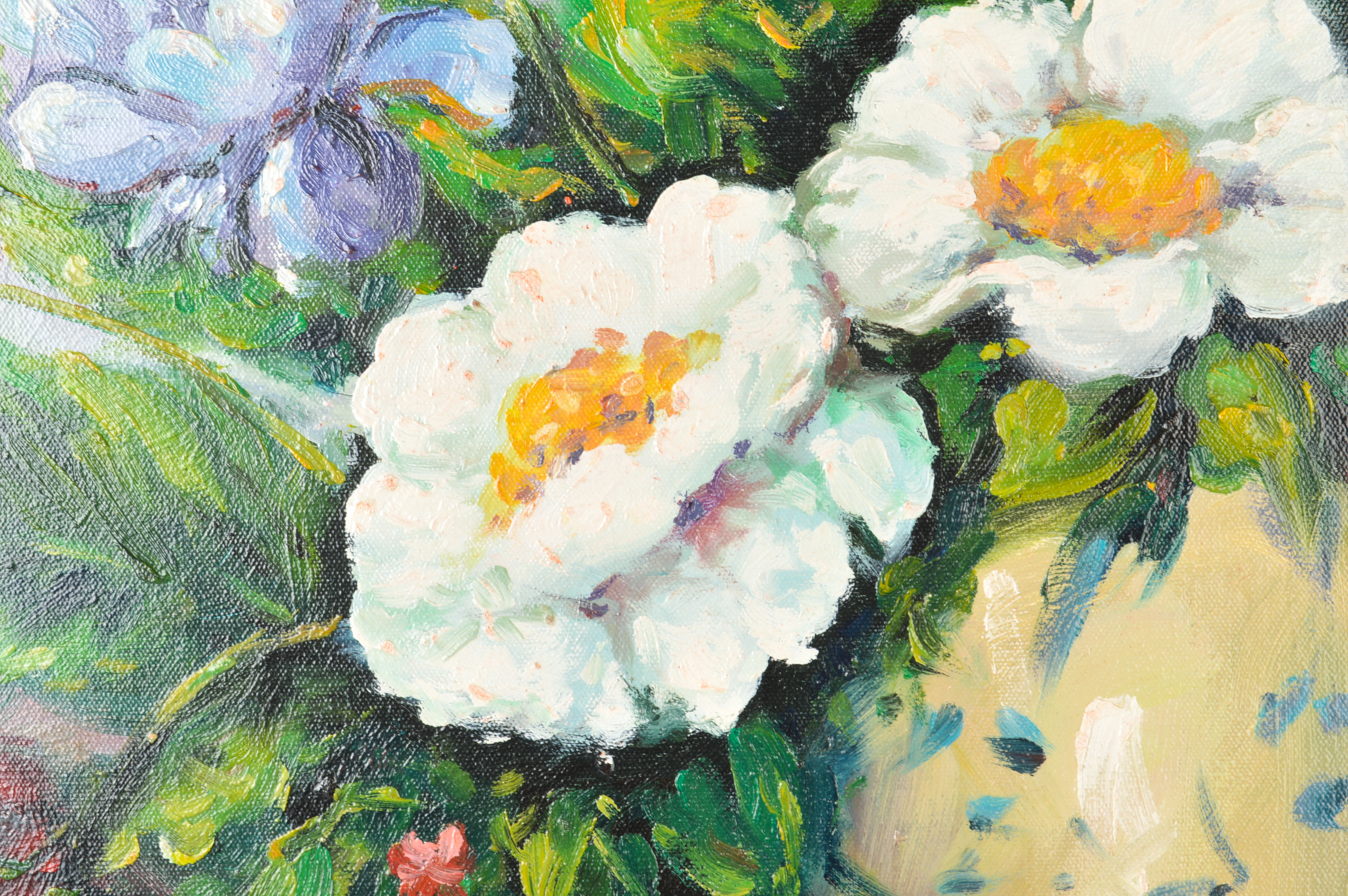 Chelsea House Post Impressionist Still Life Reproduction Oil Painting on Canvas