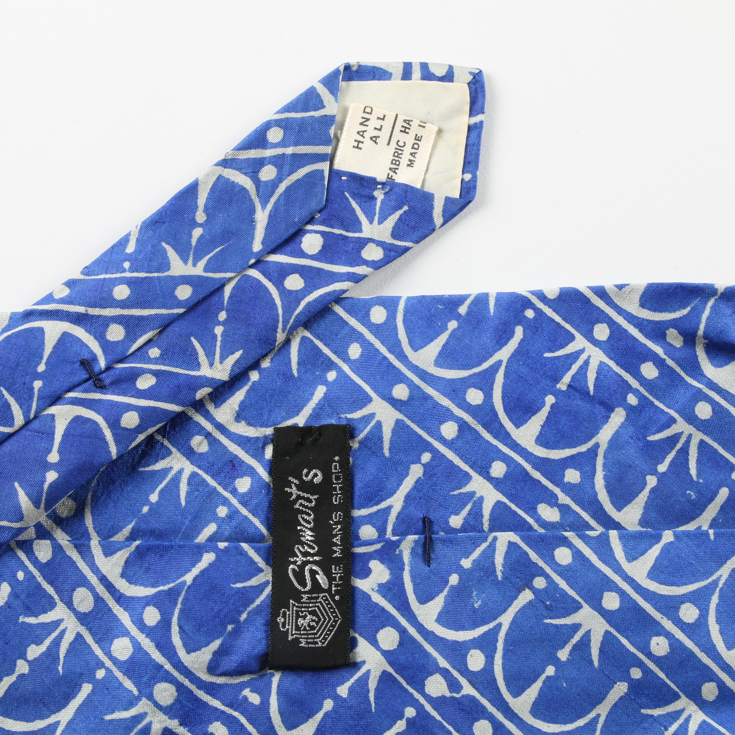 Vintage Silk Neckties Including Stewart's and Roly's