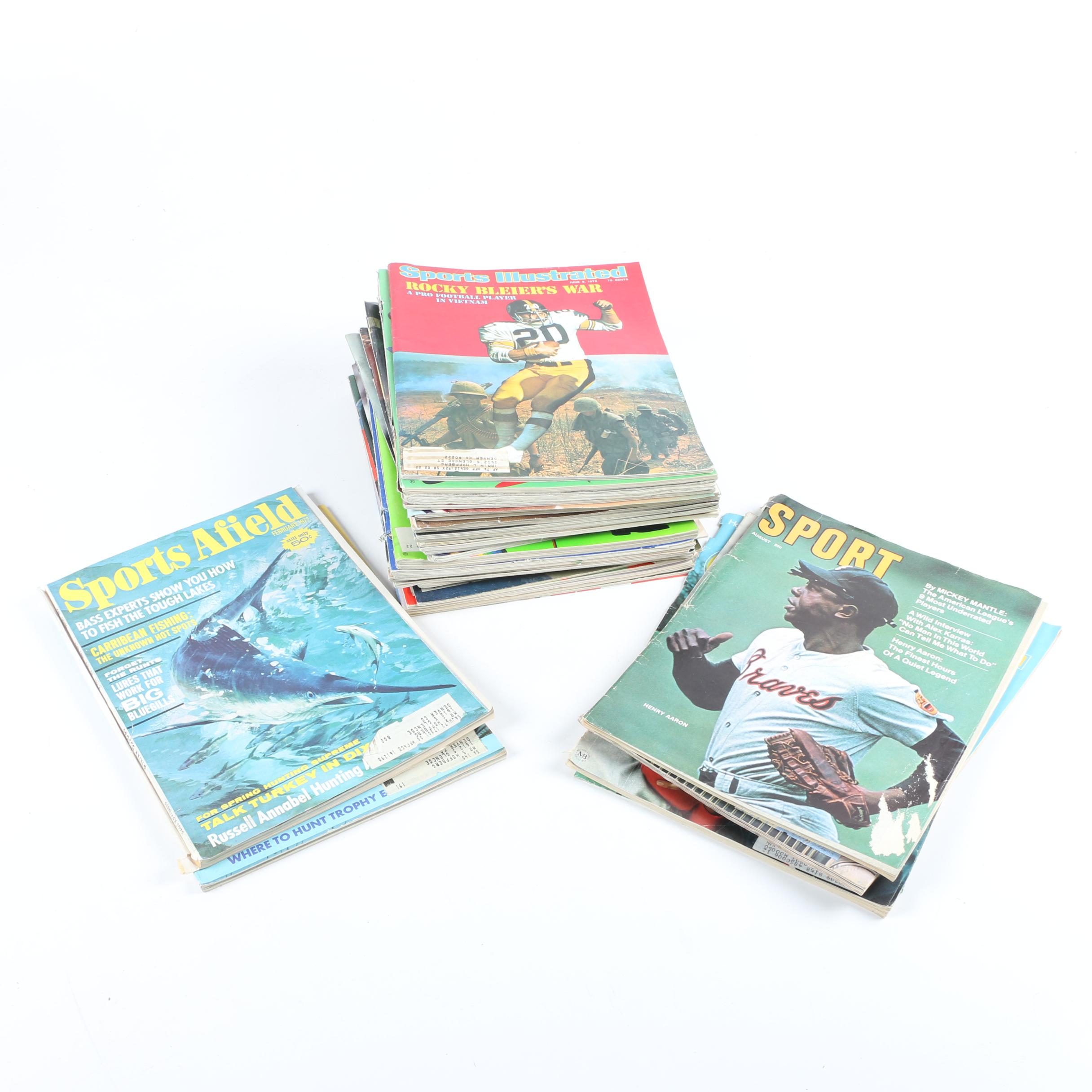 1970-1976 "Sports Illustrated" and Other Sports Magazines