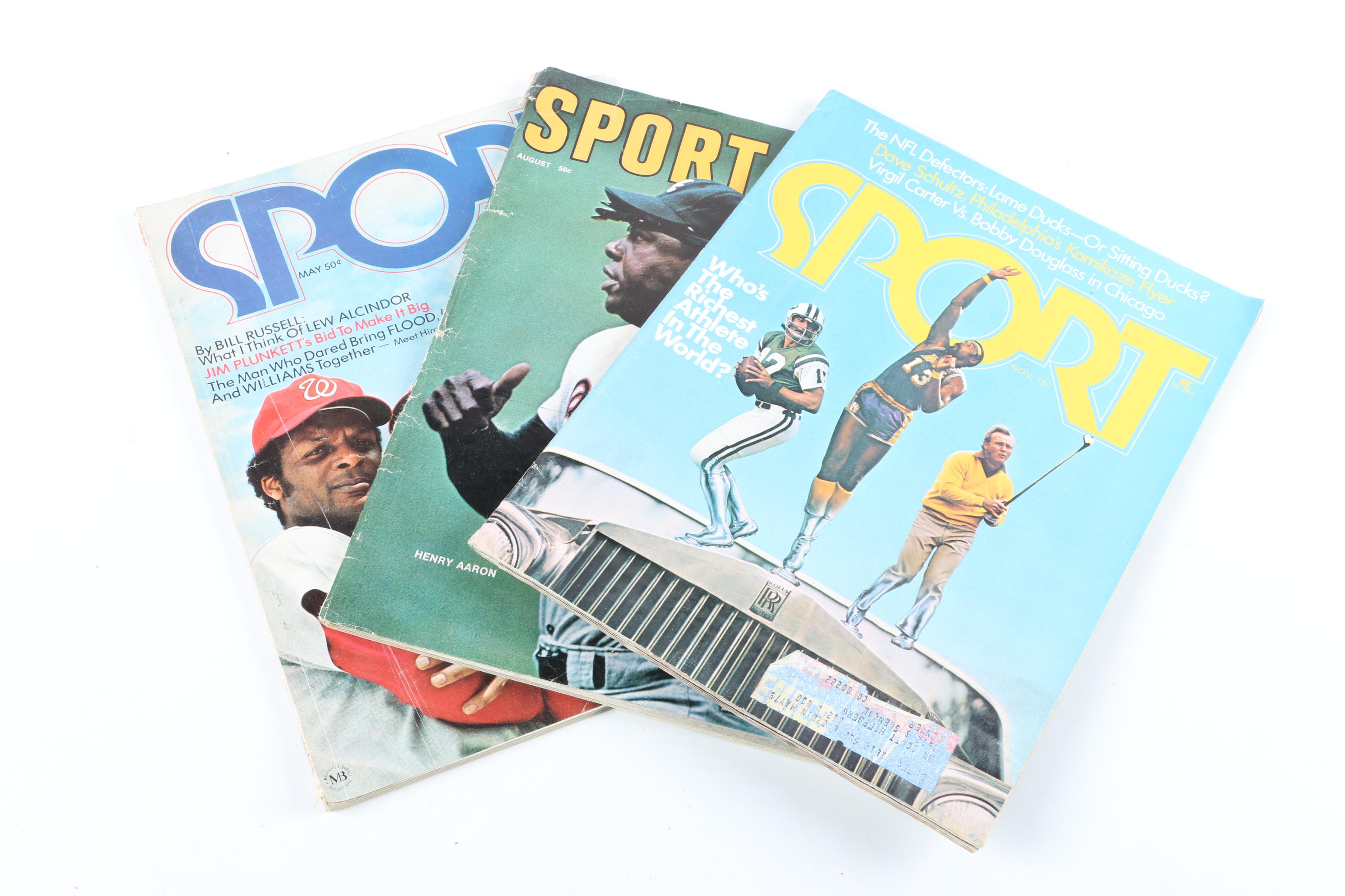 1970-1976 "Sports Illustrated" and Other Sports Magazines