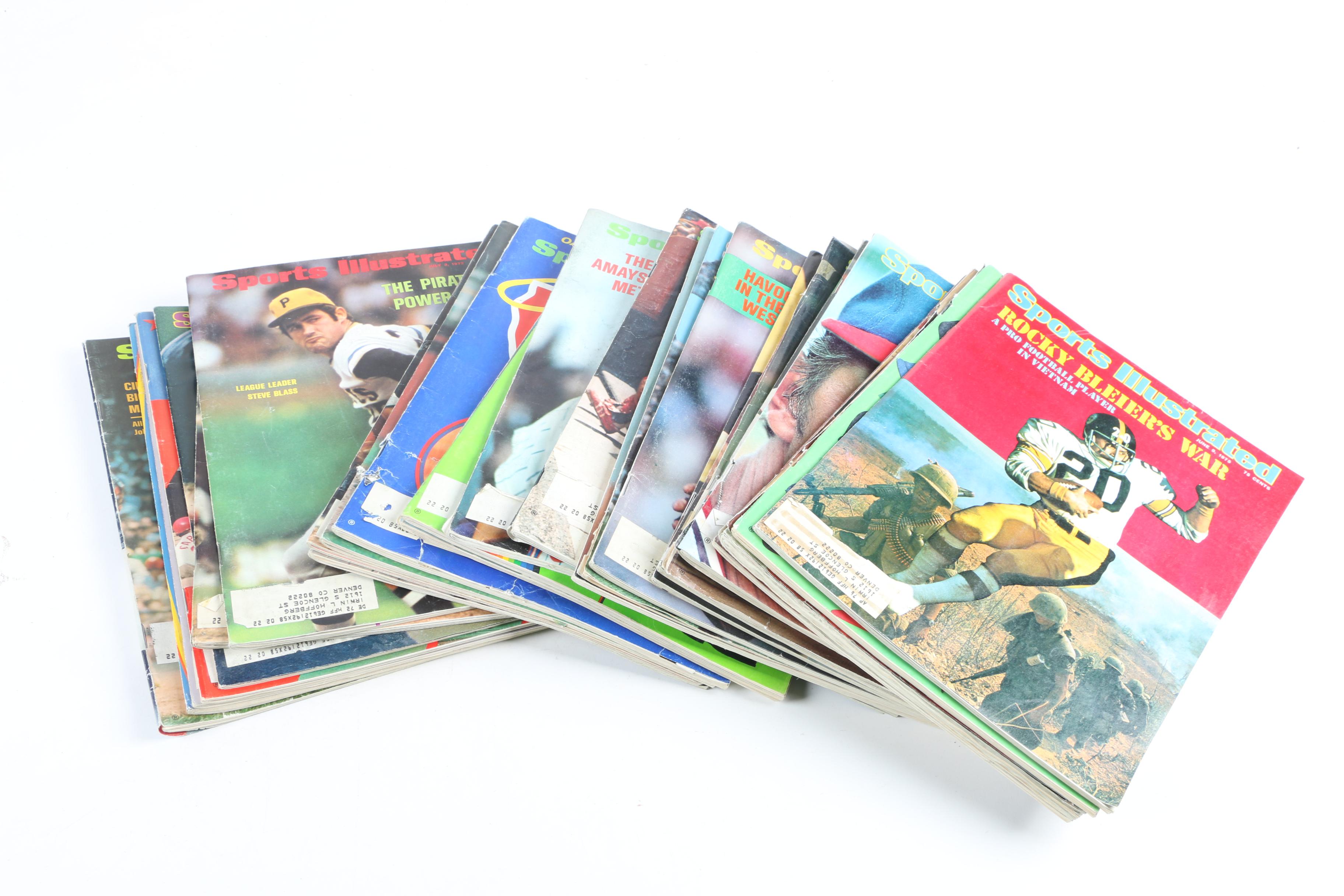 1970-1976 "Sports Illustrated" and Other Sports Magazines