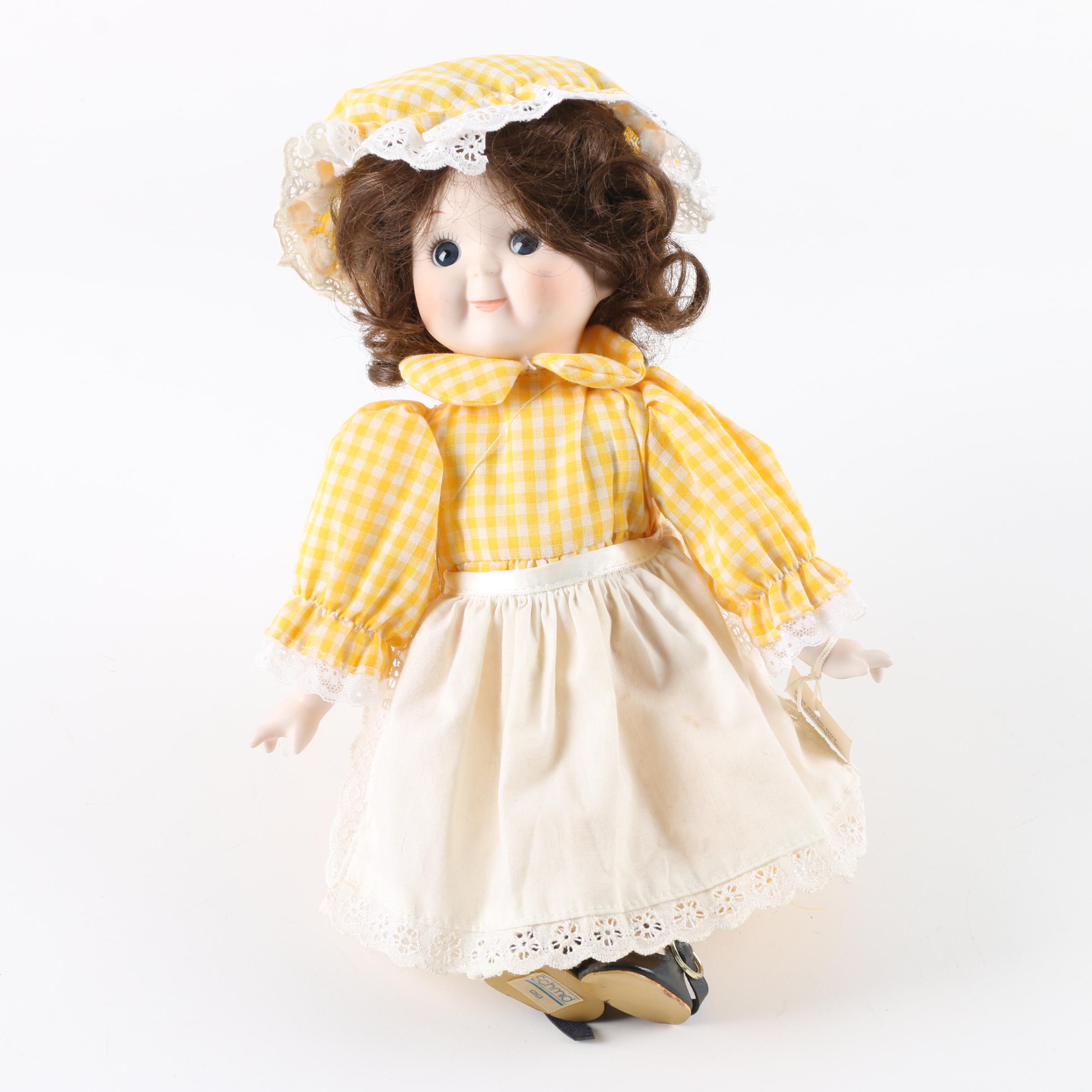 1982 Schmid "Gigi" Musical Porcelain Doll