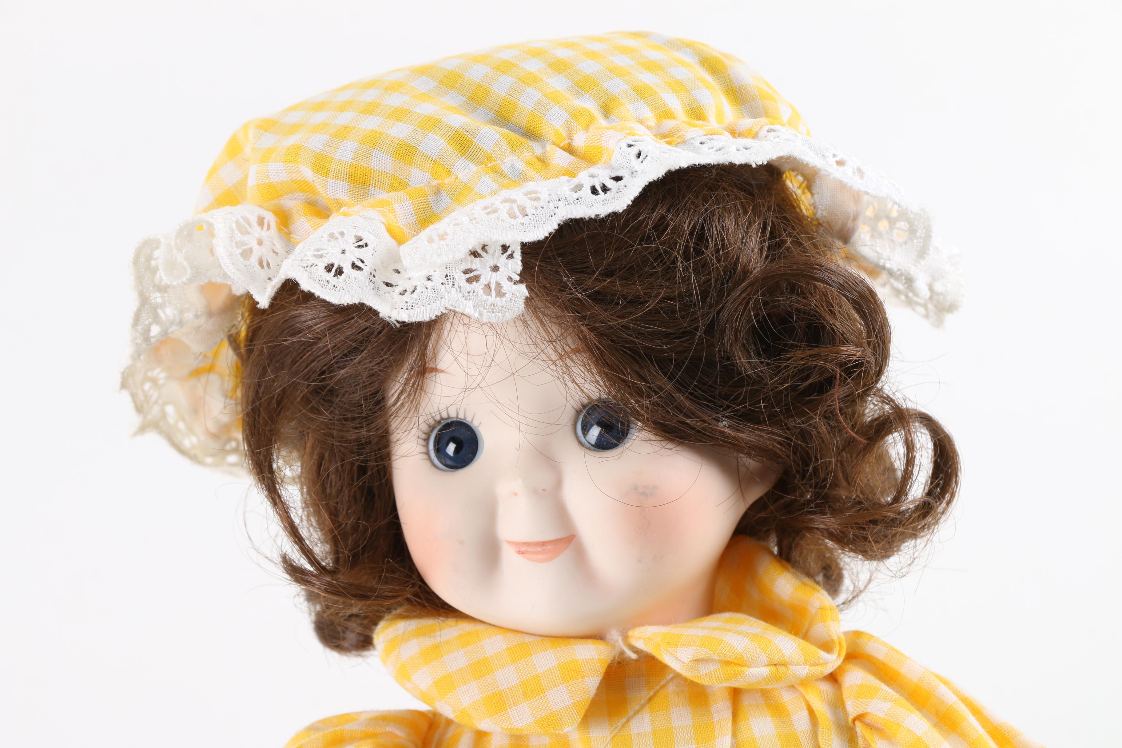 1982 Schmid "Gigi" Musical Porcelain Doll