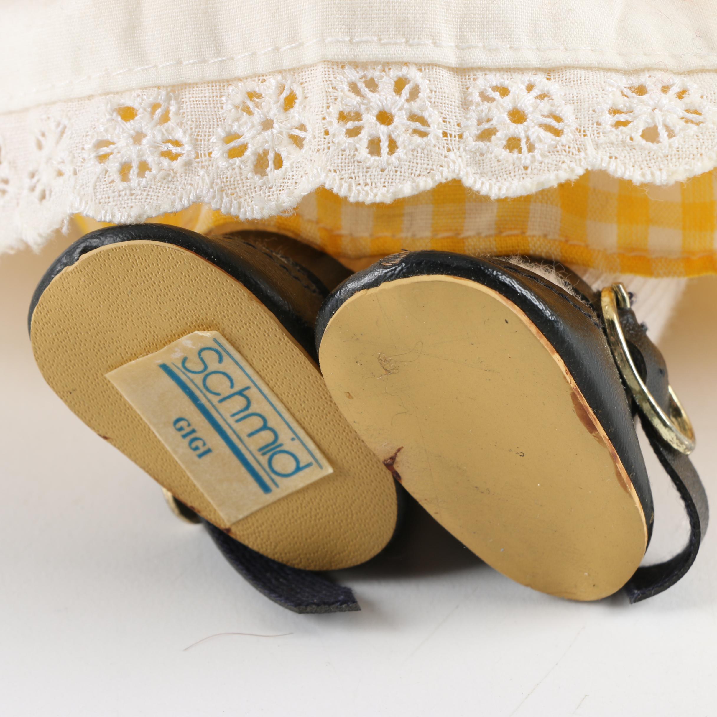 1982 Schmid "Gigi" Musical Porcelain Doll