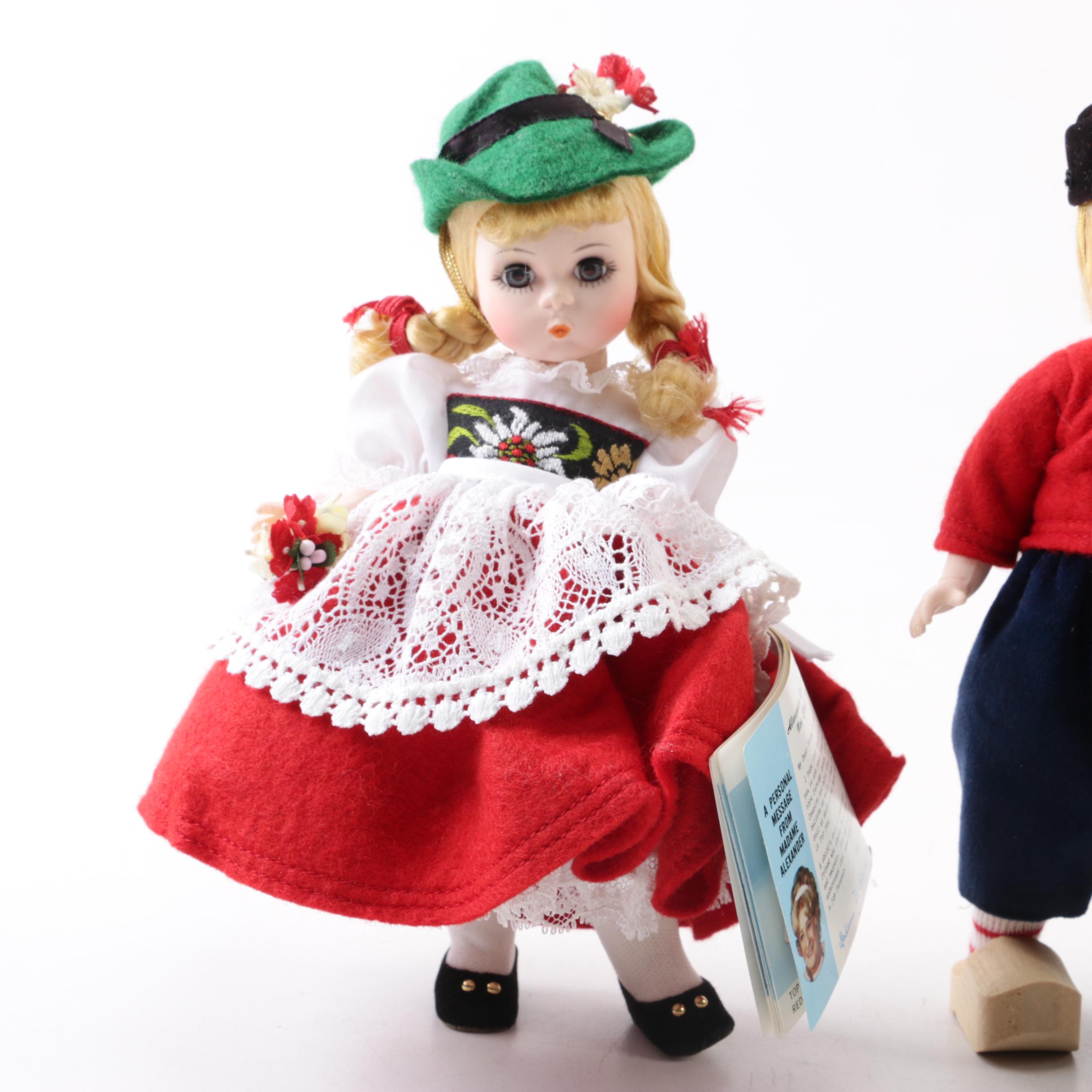 Vintage Madame Alexander Dolls Including "Hansel and Gretl"