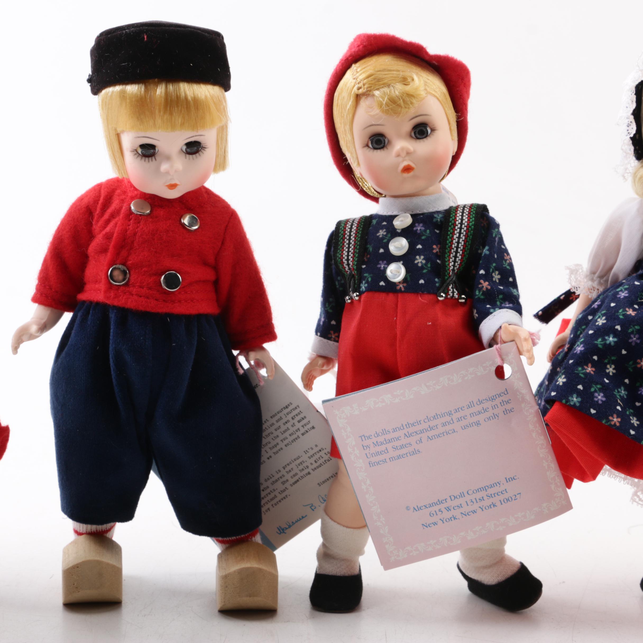 Vintage Madame Alexander Dolls Including "Hansel and Gretl"