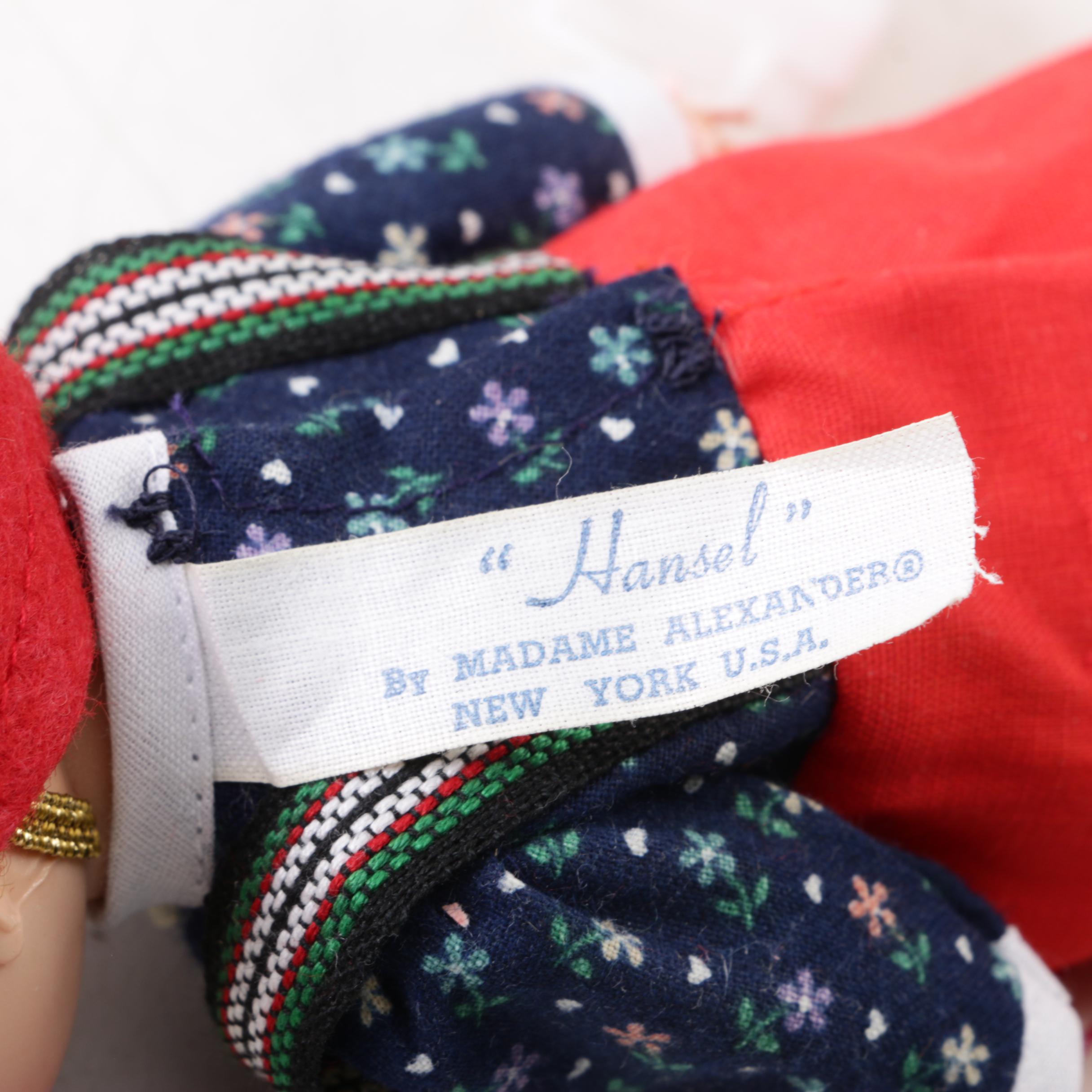 Vintage Madame Alexander Dolls Including "Hansel and Gretl"