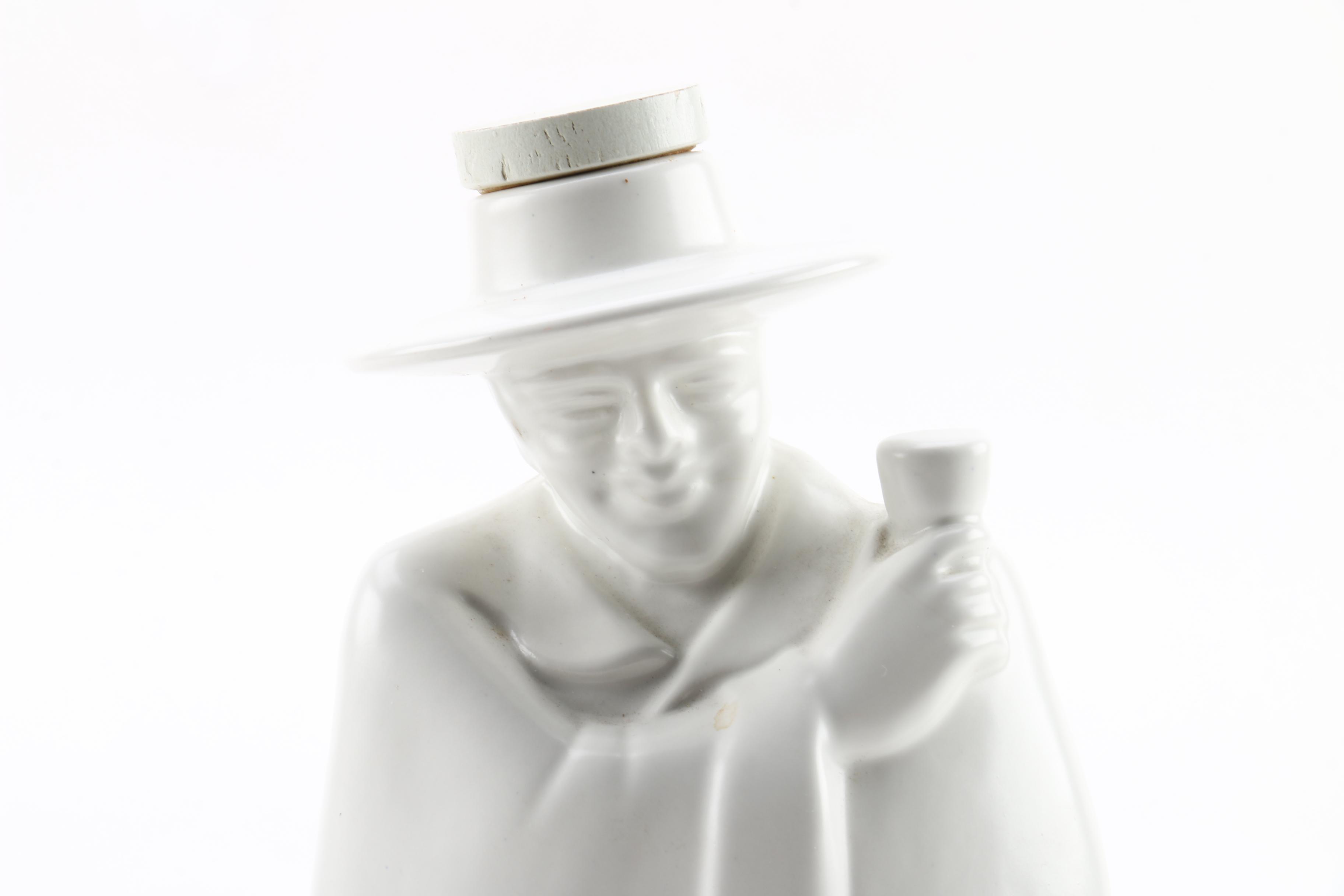Wedgwood "Moonstone" Ceramic Decanter for Sandeman Wine