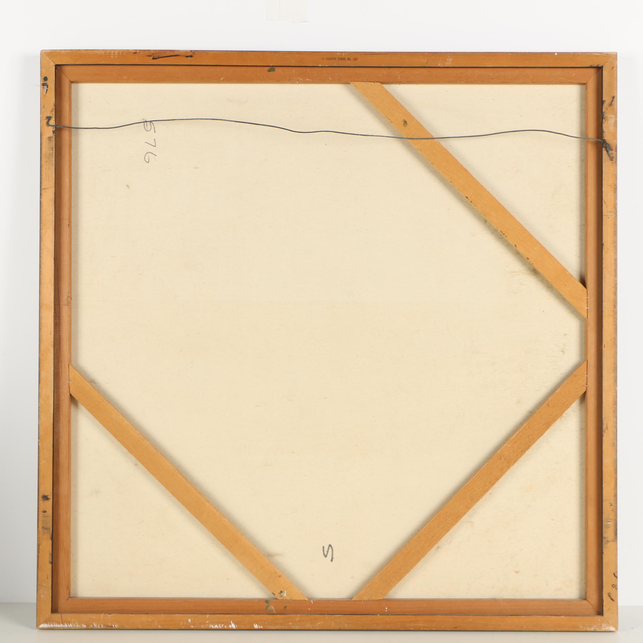 Lee Reynolds Oil Painting of Harbor