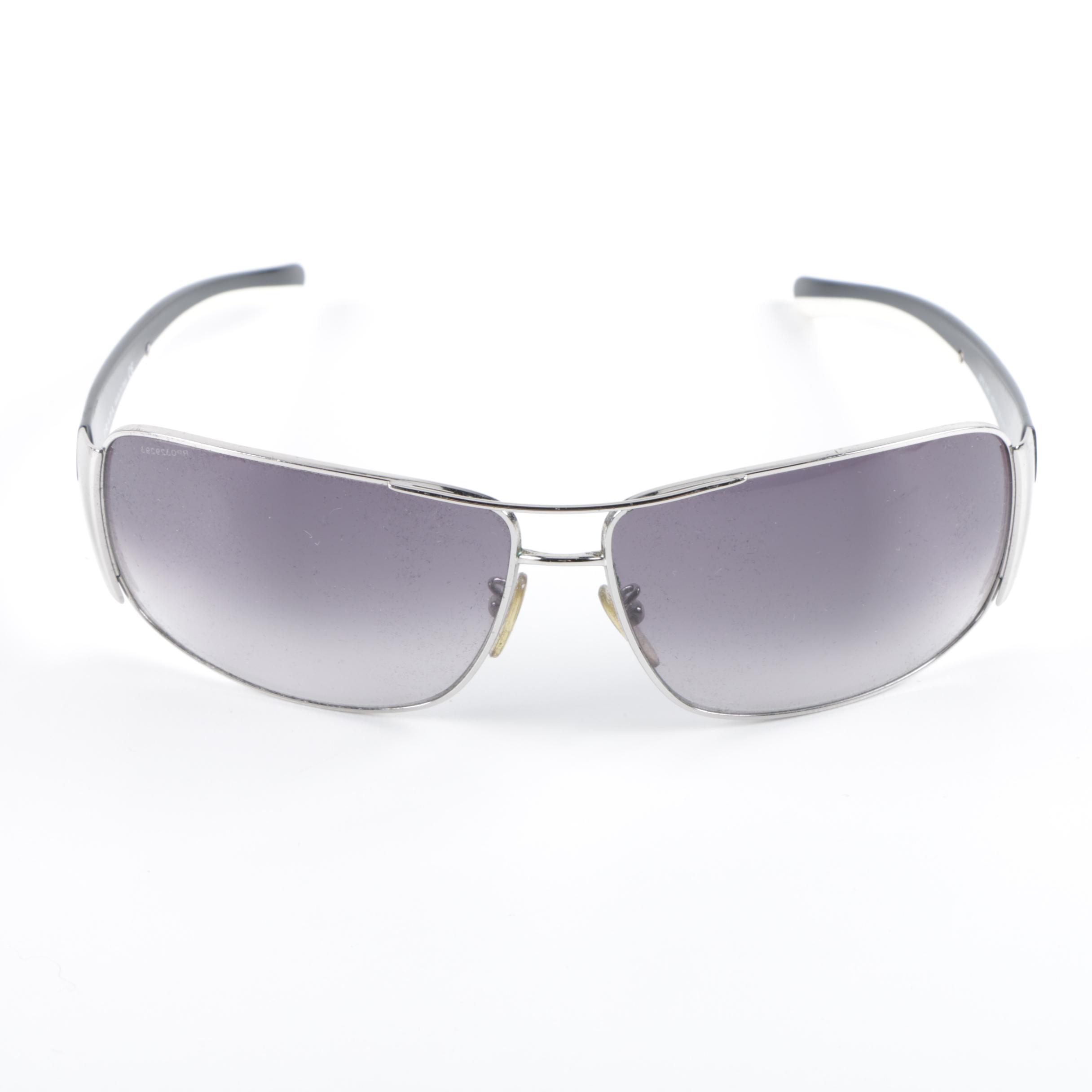Prada SPR 74G Aviator Sunglasses with Case