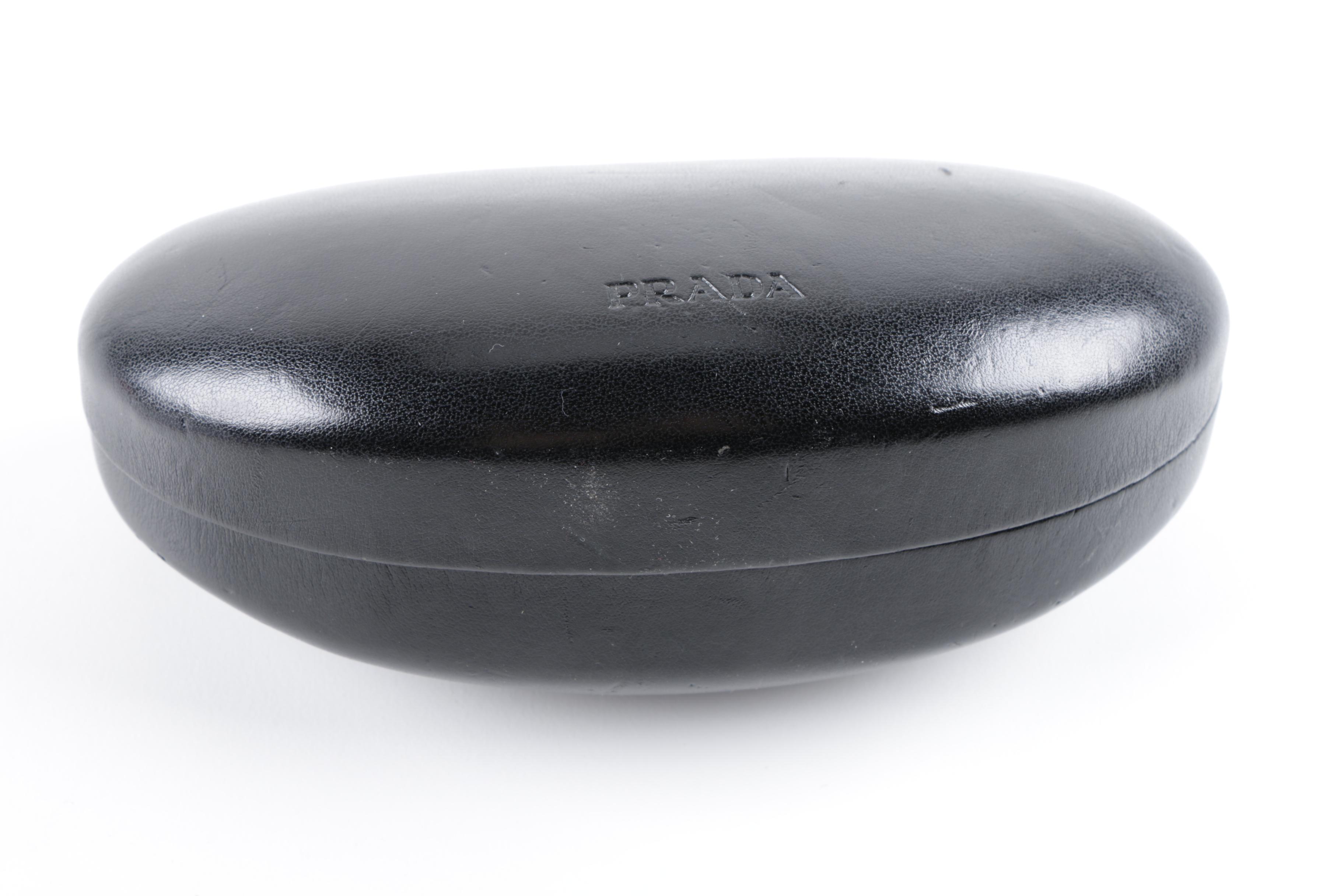 Prada SPR 74G Aviator Sunglasses with Case