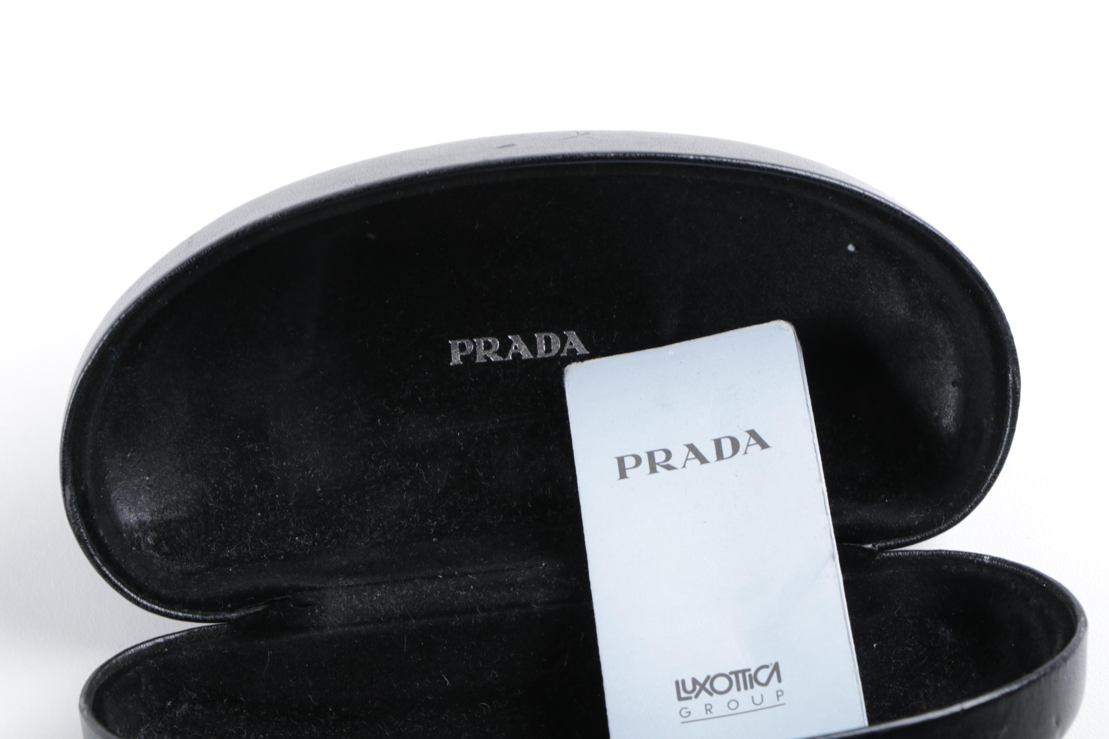 Prada SPR 74G Aviator Sunglasses with Case