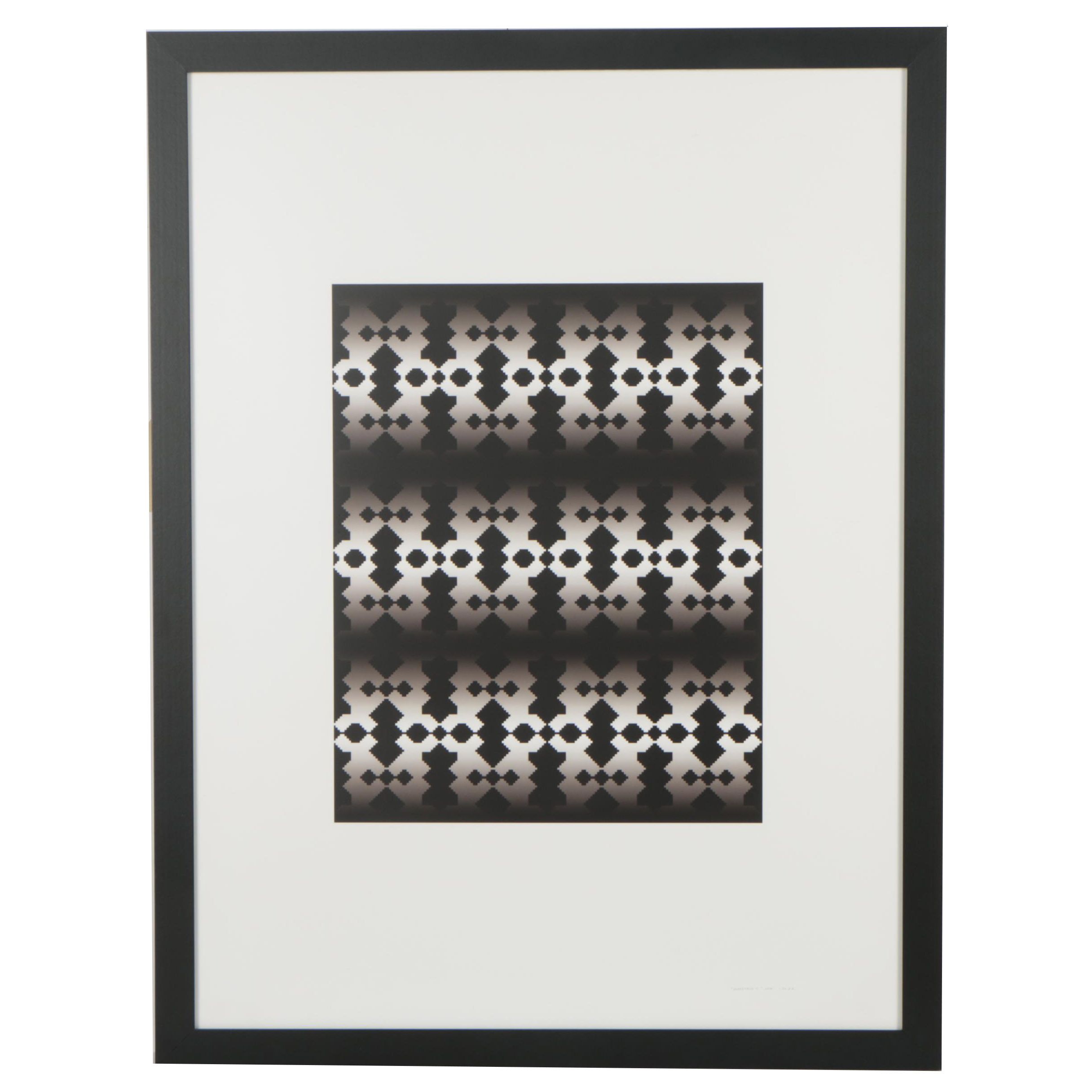 Iris Digital Print "Arabesque II"by Richard Harrington