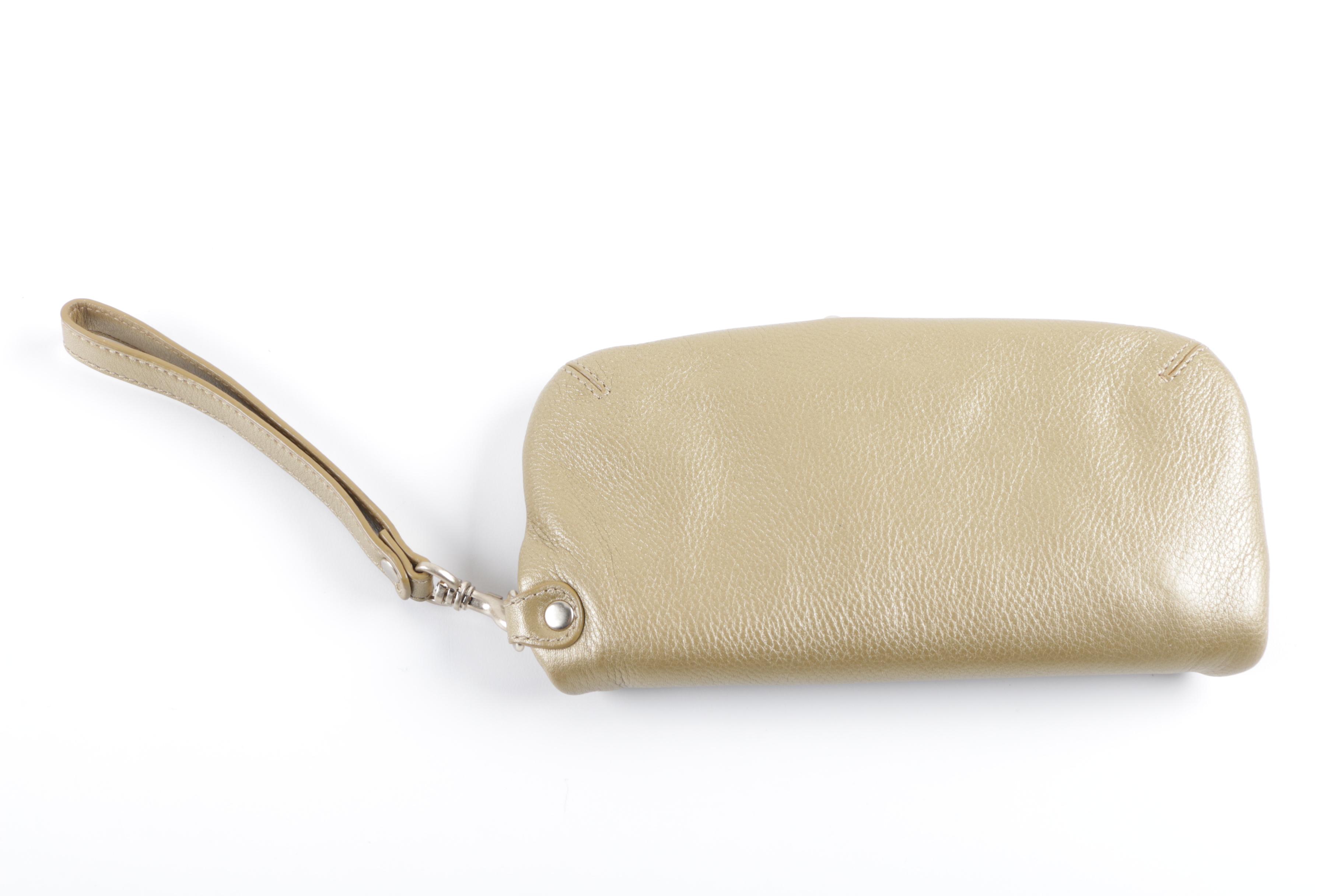 Prince Gardner Leather Wallet and Hobo International Wristlet