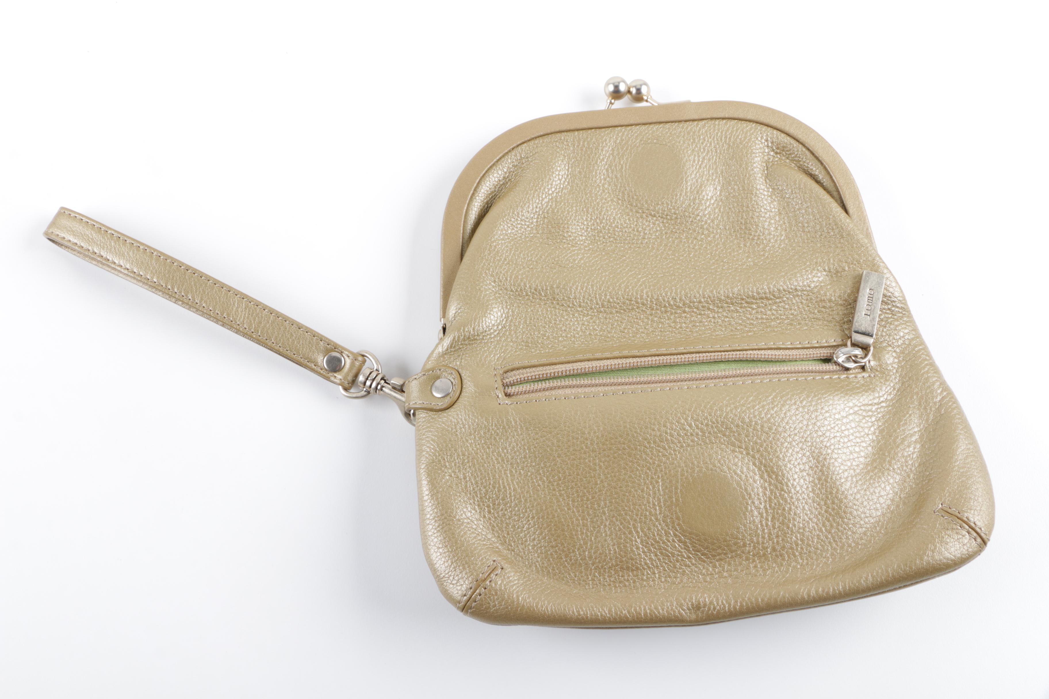 Prince Gardner Leather Wallet and Hobo International Wristlet