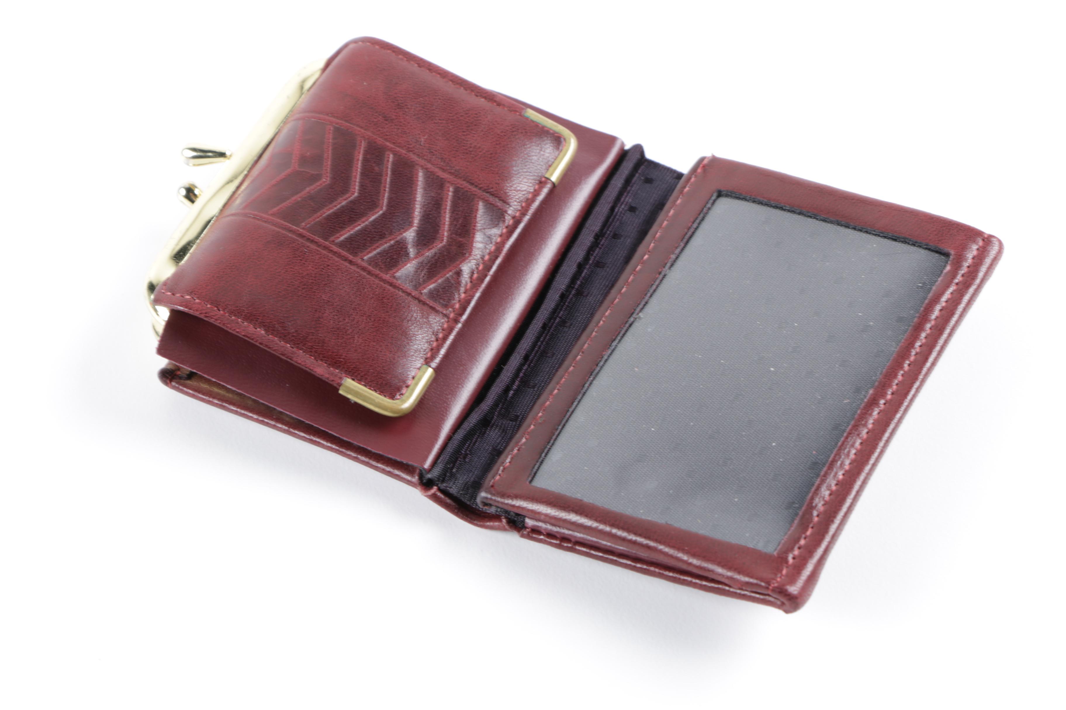 Prince Gardner Leather Wallet and Hobo International Wristlet