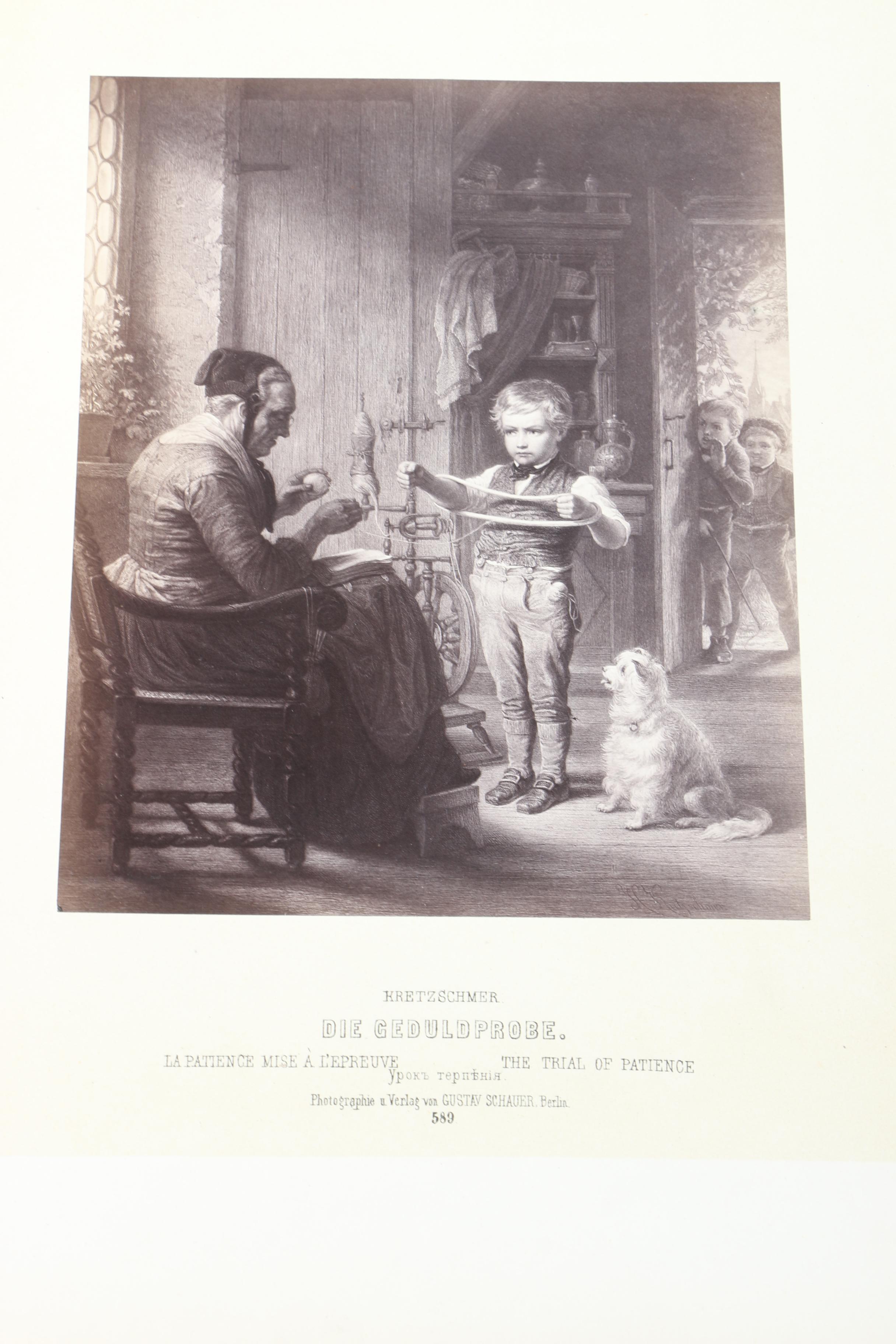 1880 "Kleine Blumen, Kleine Blatter in Bild und Lied" Illustration Booklet