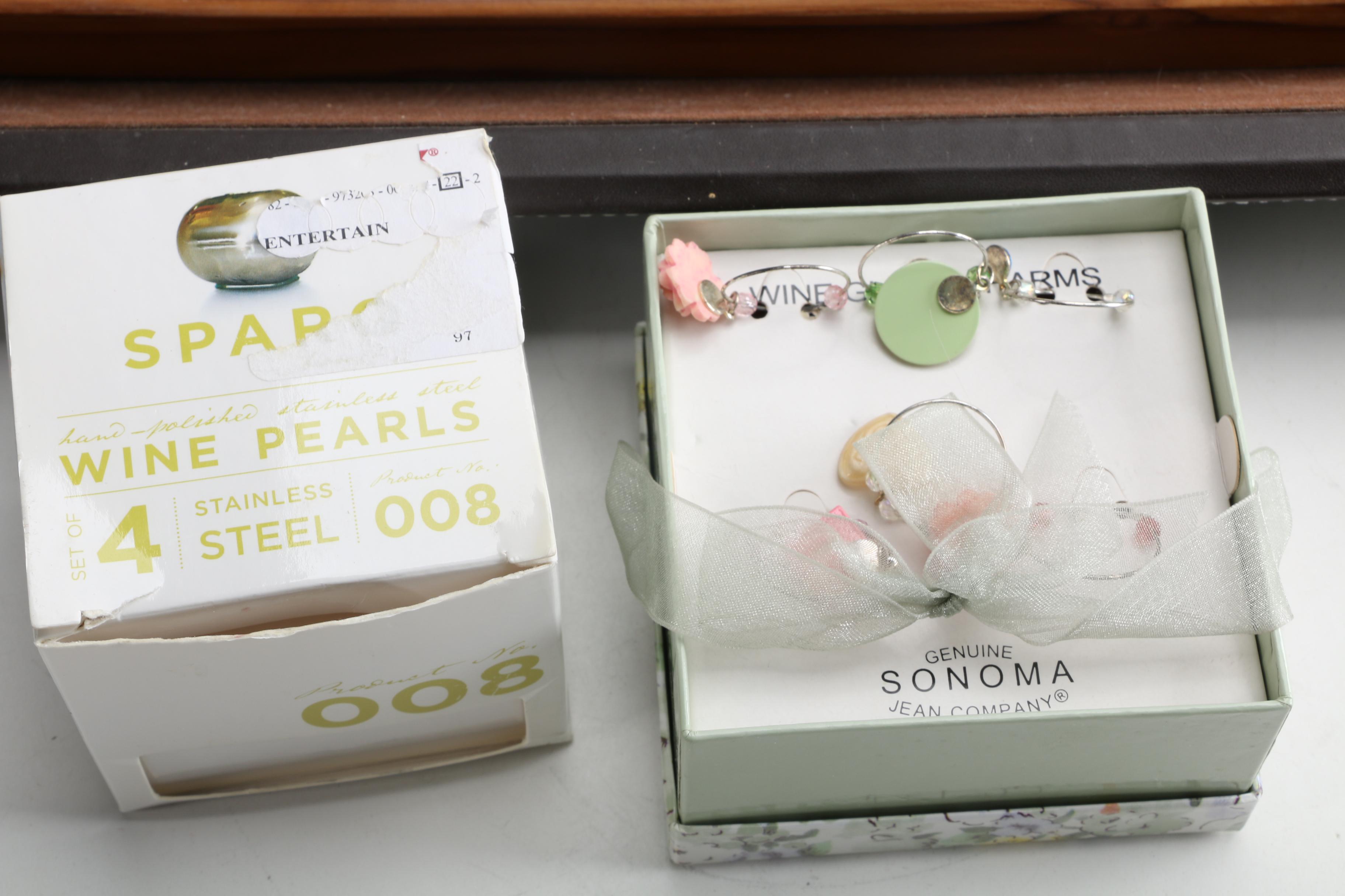 Glass Barware and Trays