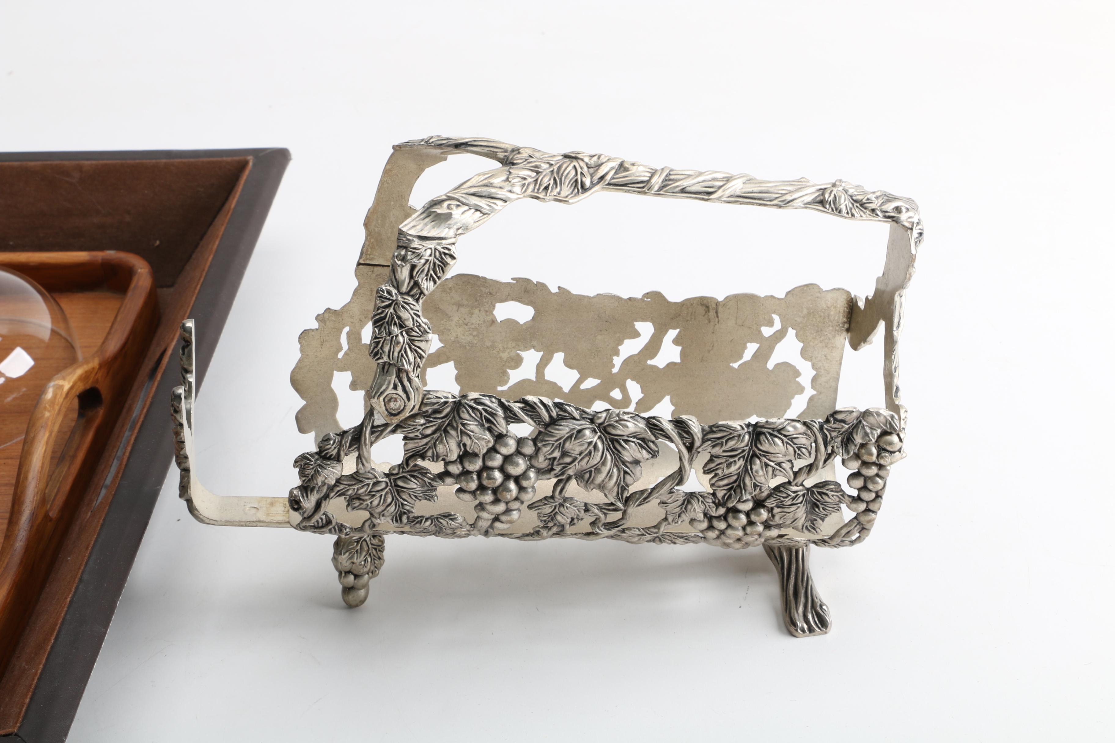 Glass Barware and Trays