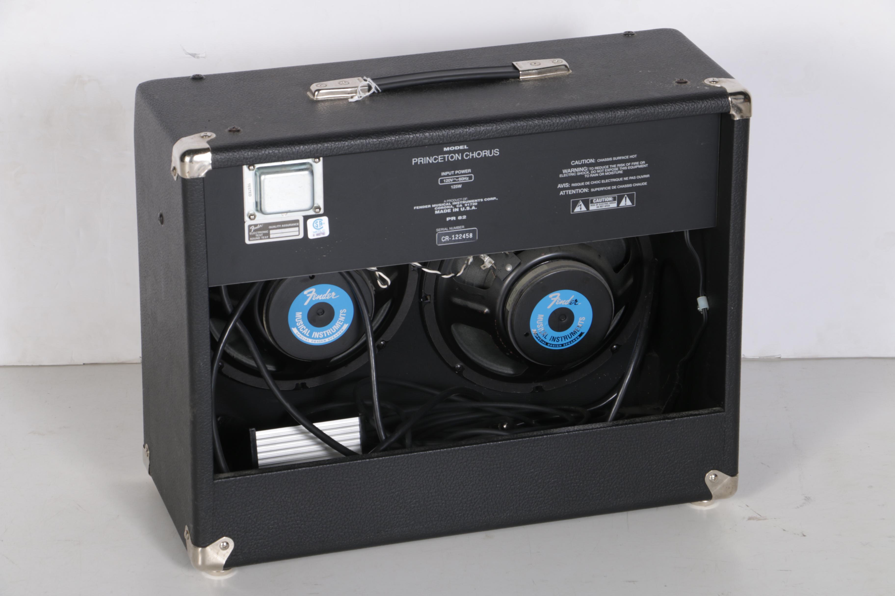 C. 1980s Fender Princeton Chorus PR 82 Combo Amp