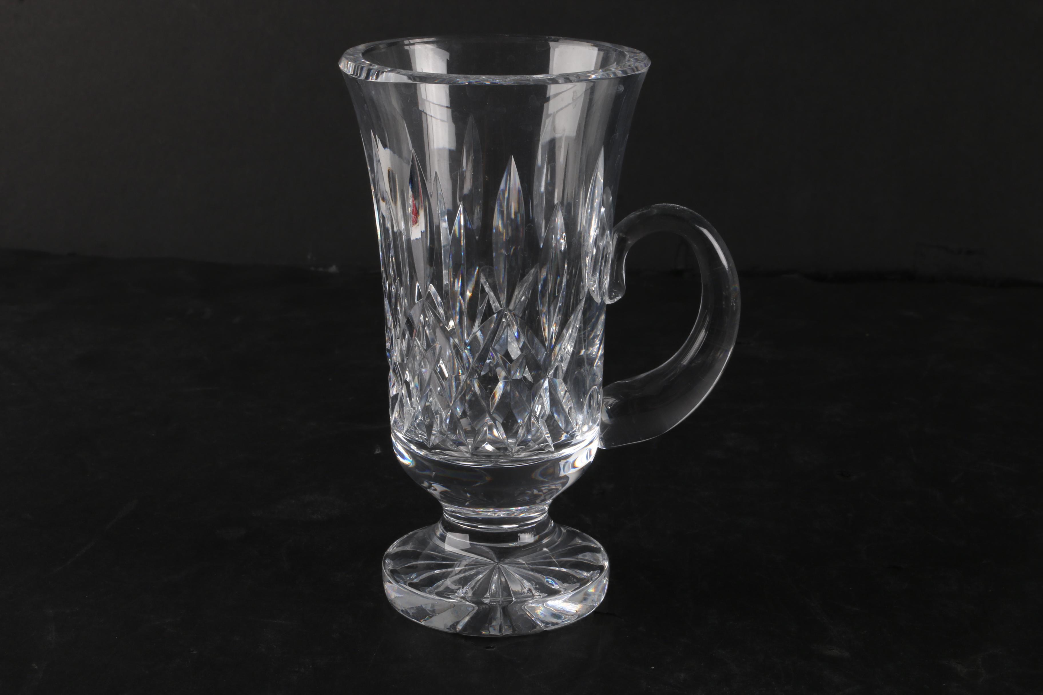Waterford Crystal "Lismore" Irish Coffee Mugs