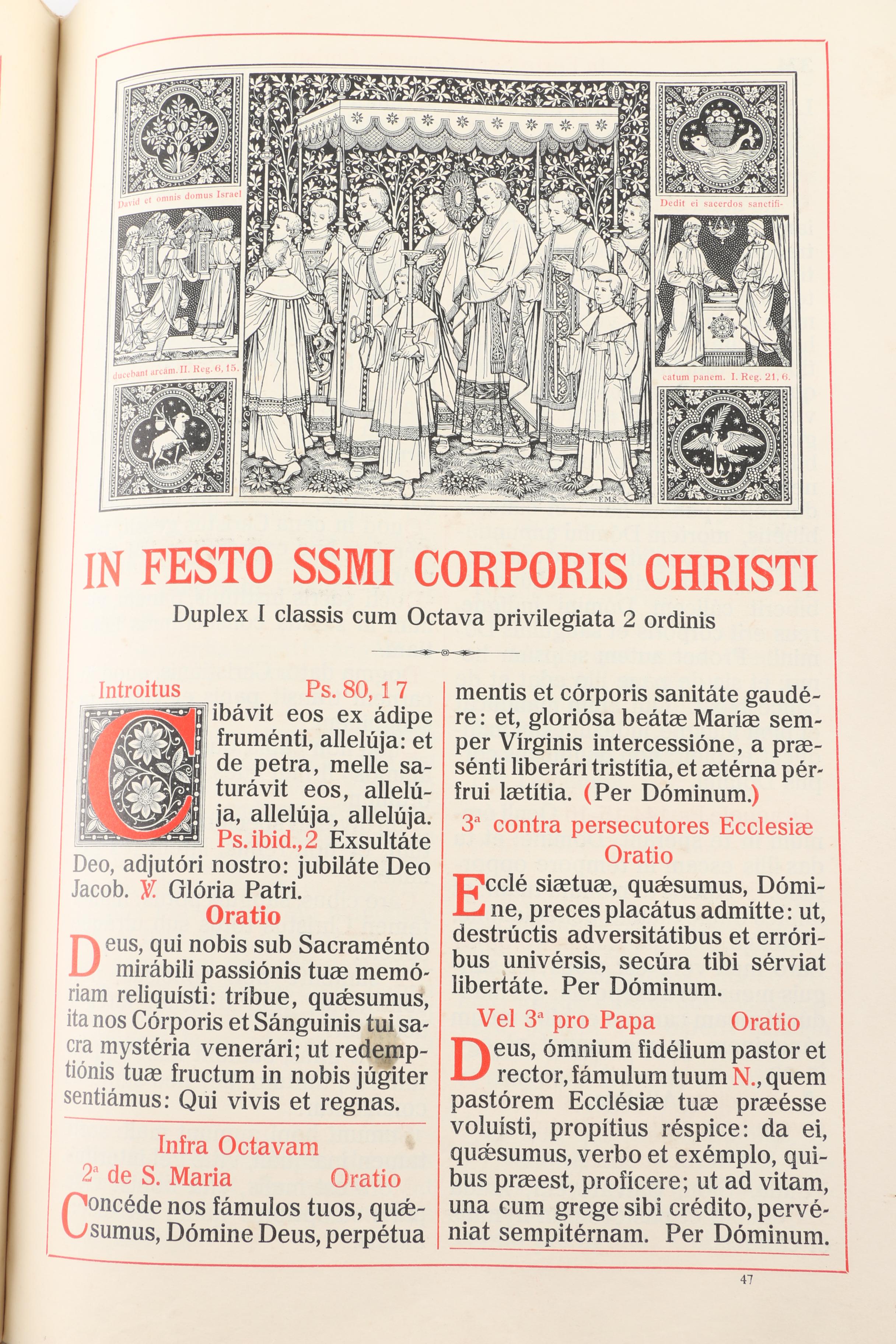 1920s Missale Romanum