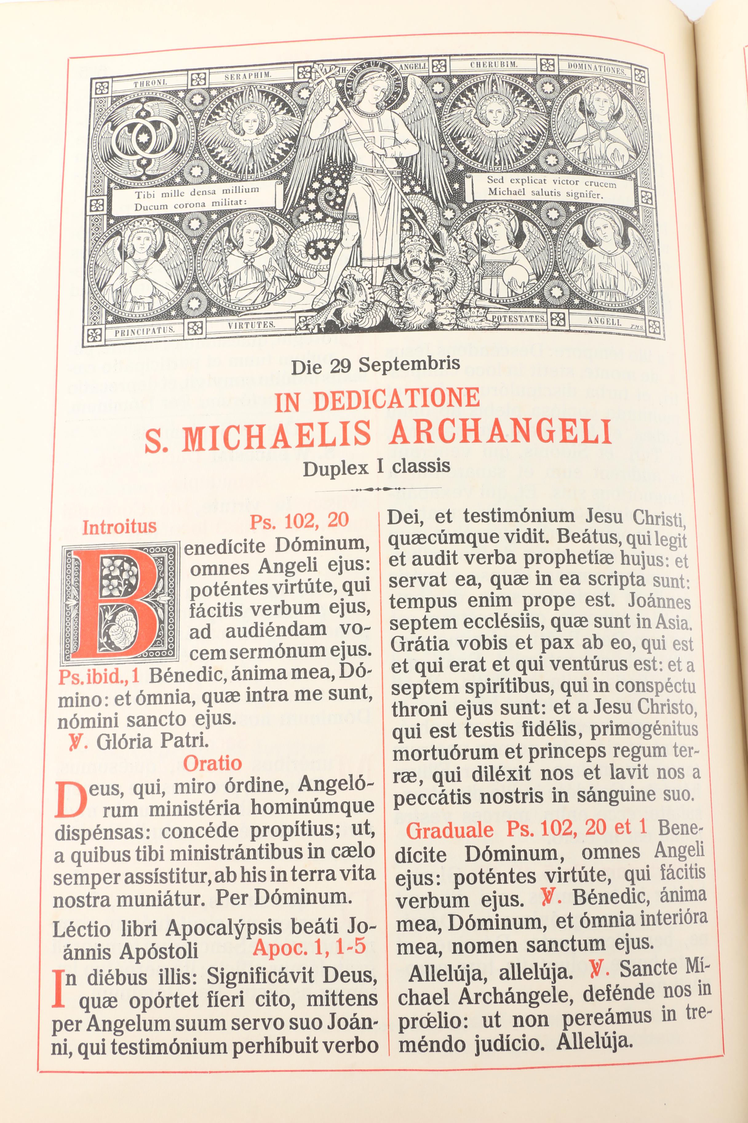 1920s Missale Romanum