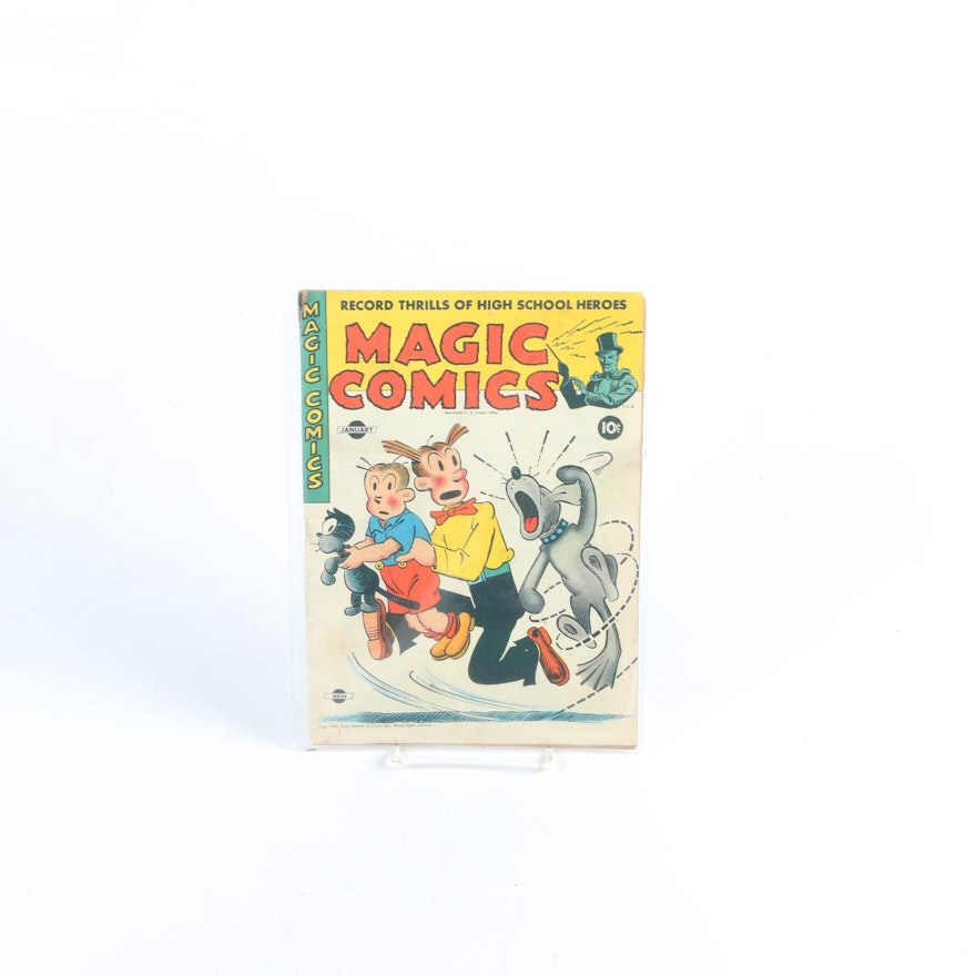 1944 "Magic Comics" Issue #54 Comic Book