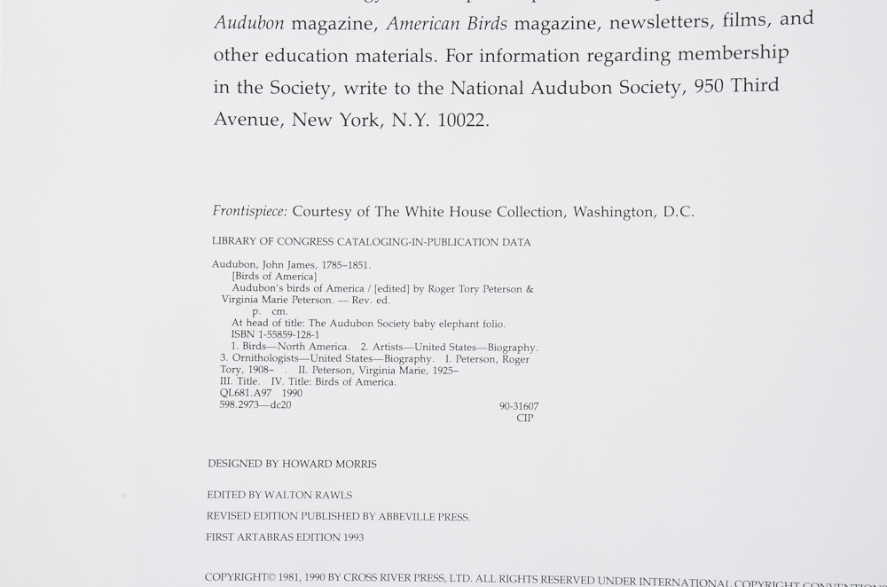 "Audubon's Birds of America" and "The World of Owen Gromme"