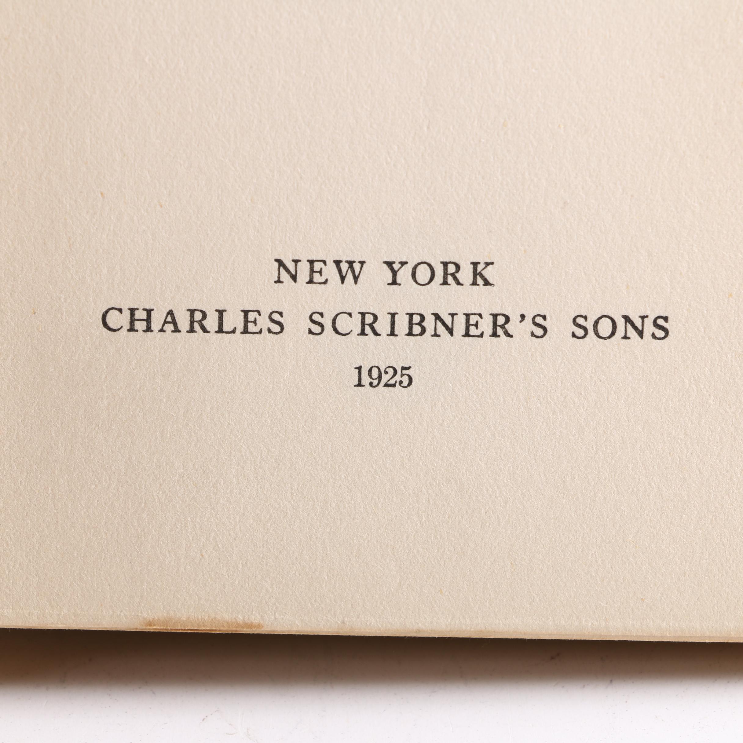 1925 First Edition "The Great Gatsby" by F. Scott Fitzgerald
