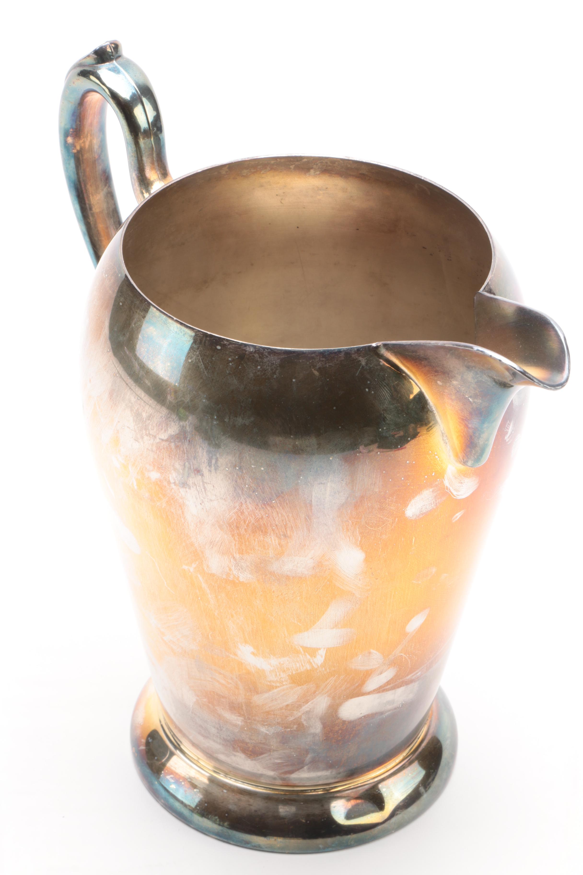 Art Silver Company Coffee Service and Academy Pitcher