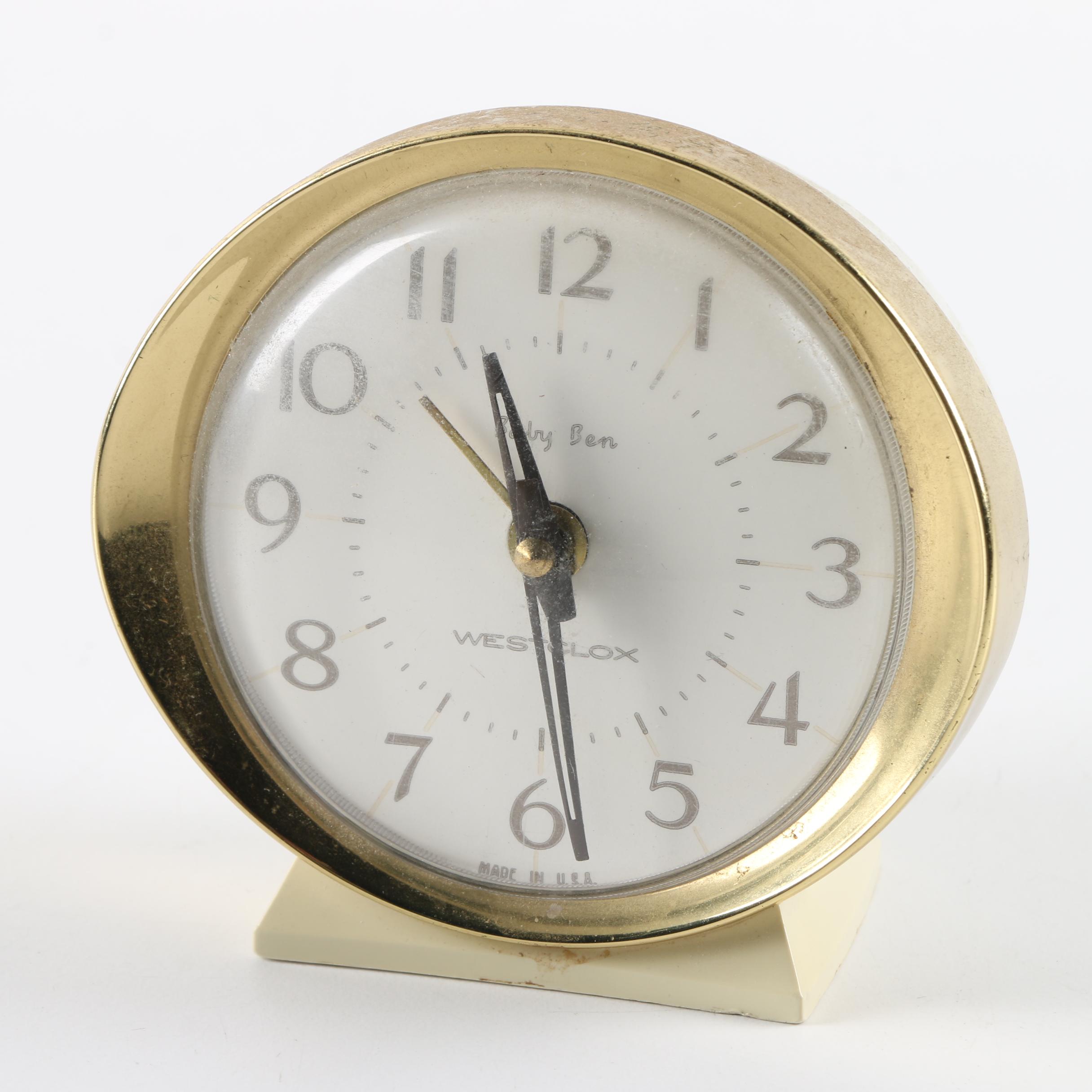 Vintage Westclox Baby Ben Alarm Clock