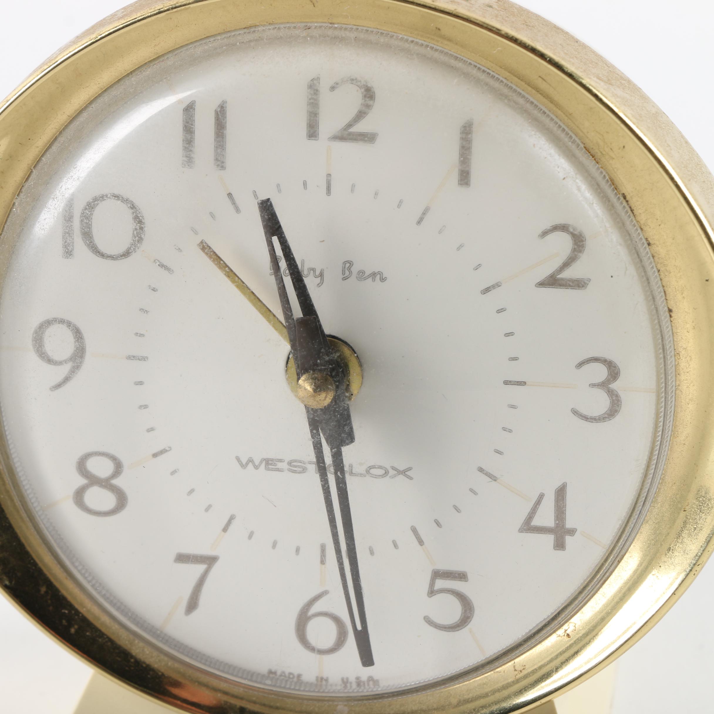 Vintage Westclox Baby Ben Alarm Clock